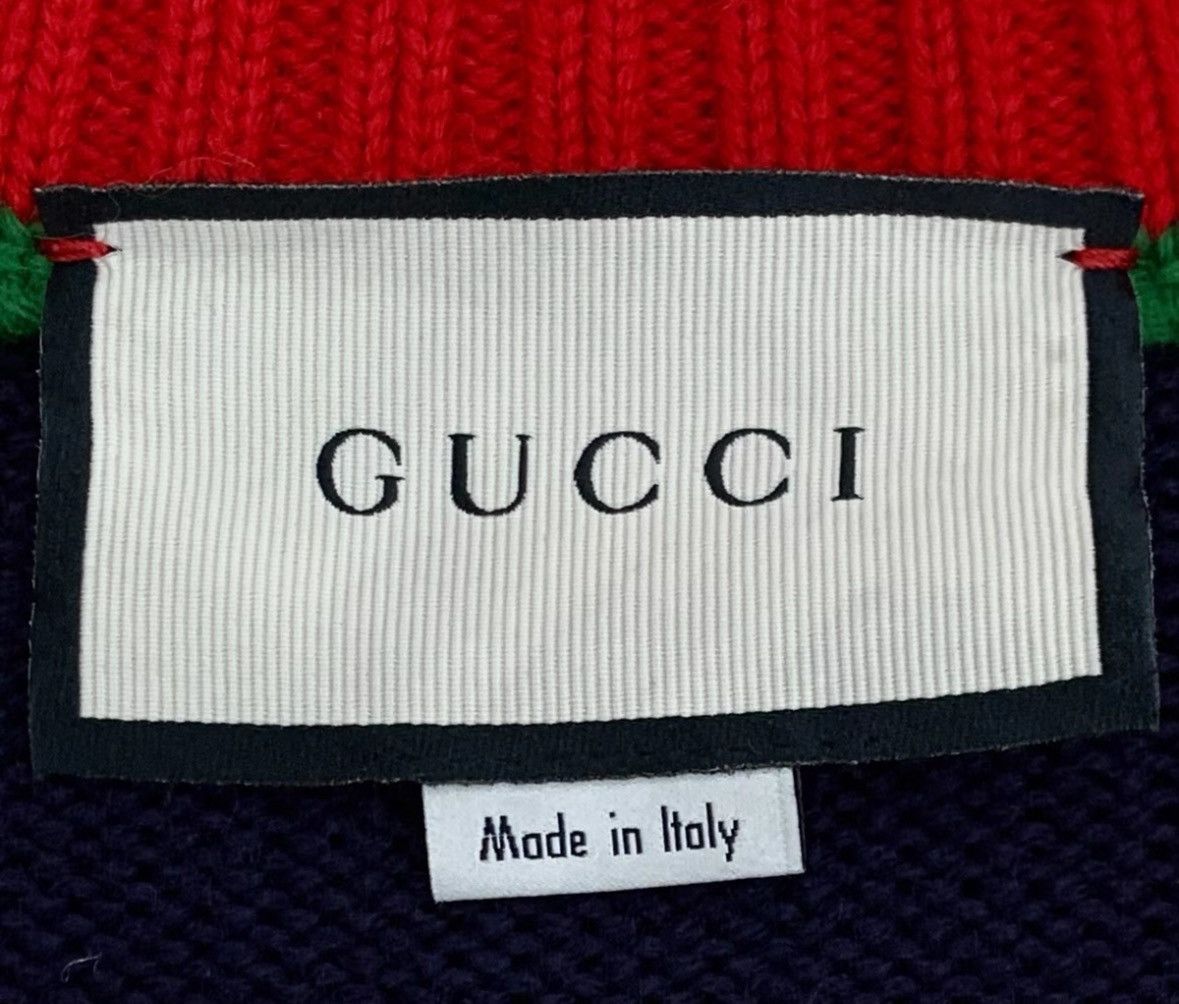 Gucci Gucci Yankee cardigan cooperative sweater coat Size US XL / EU 56 / 4 - 6 Thumbnail