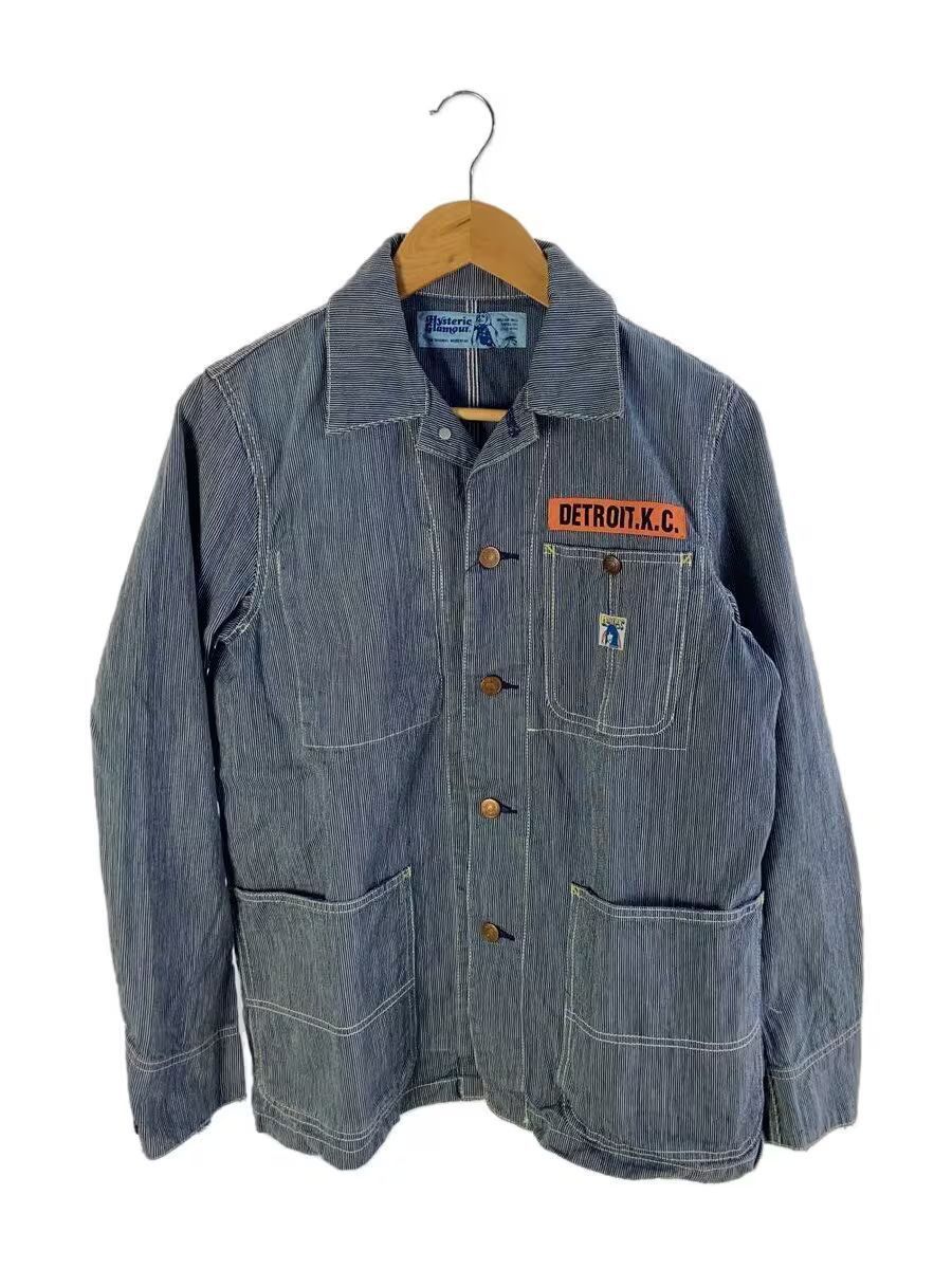 Hysteric Glamour "DETROIT K.C." Striped Work Jacket Size US M / EU 48-50 / 2 - 1 Thumbnail