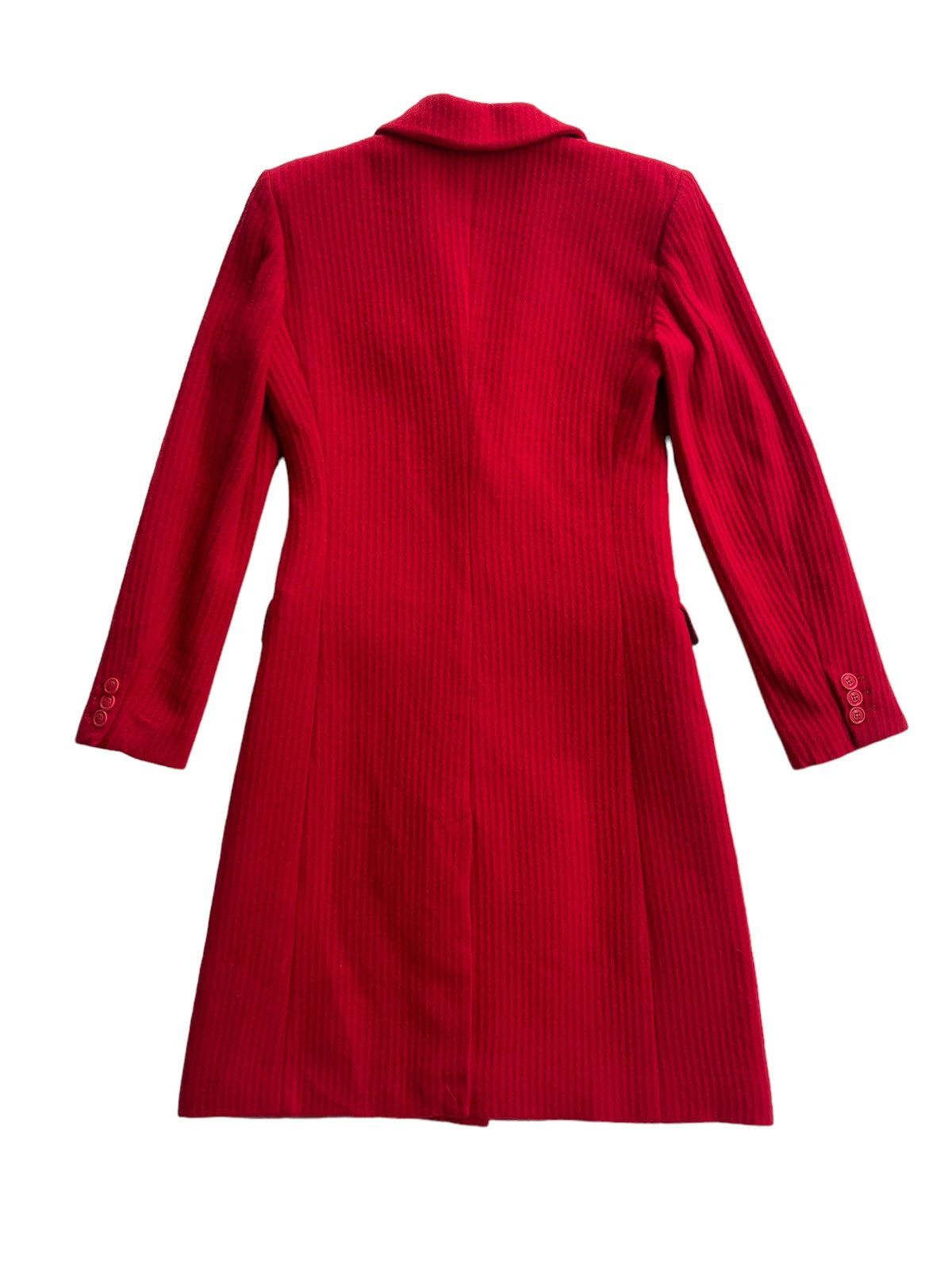 Versus Versace Versus Versace Red Luxury Long Coat Size S / US 4 / IT 40 - 2 Thumbnail