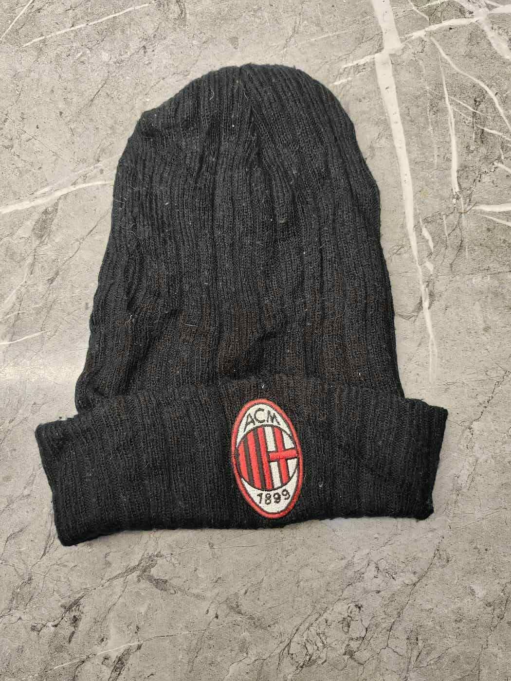 Vintage Vintage AC Milan Beanie Size ONE SIZE - 2 Thumbnail