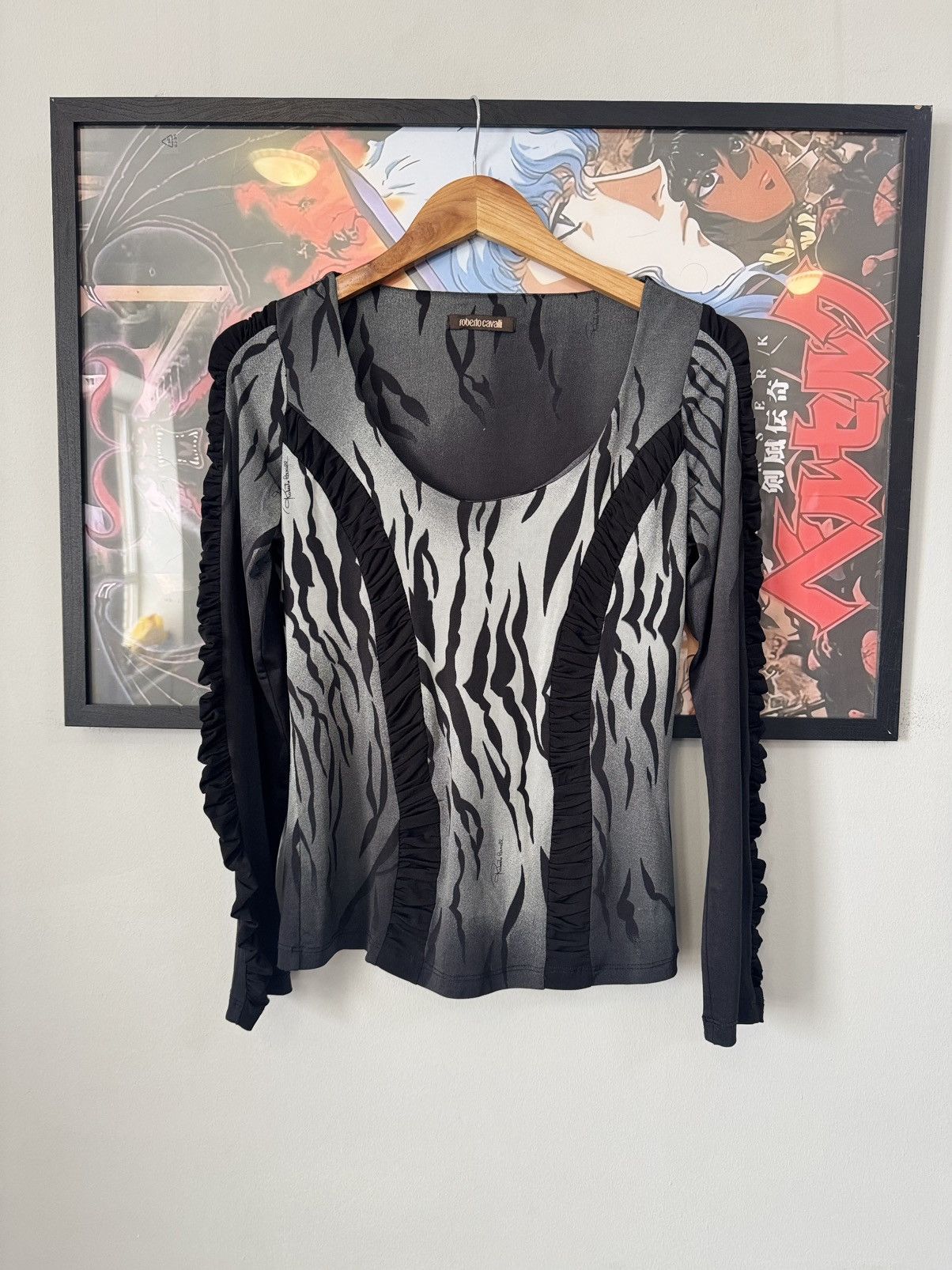Roberto Cavalli Roberto Cavalli Multicolor Long Sleeve Size M / US 6-8 / IT 42-44 - 1 Thumbnail