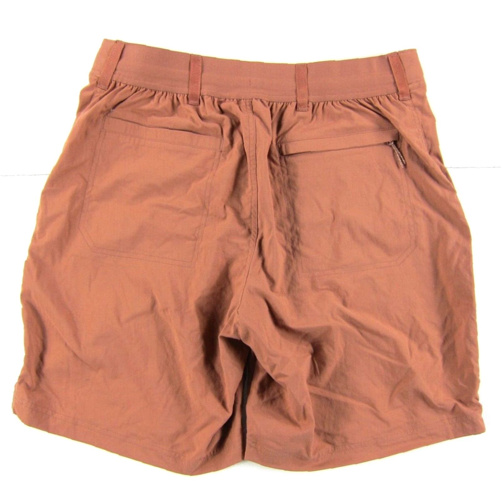 Vintage REI CO-OP Nylon Stretch Orange Active Hike Pocket Chino Shorts Woman Size 12 Size 34" / US 12 / IT 48 - 2 Thumbnail