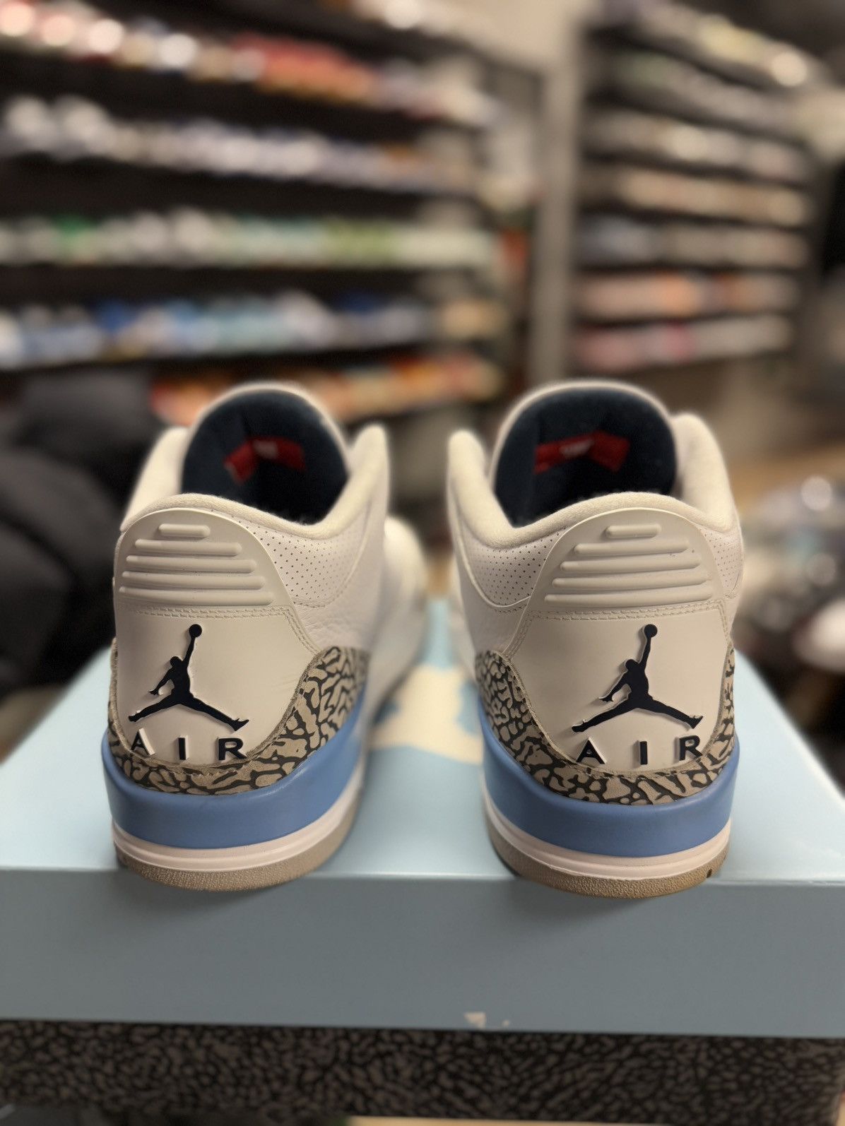Jordan Brand Jordan 3 UNC (CT8532-104) Size 12 🧼 W/ BOX Size US 12 / EU 45 - 6 Thumbnail