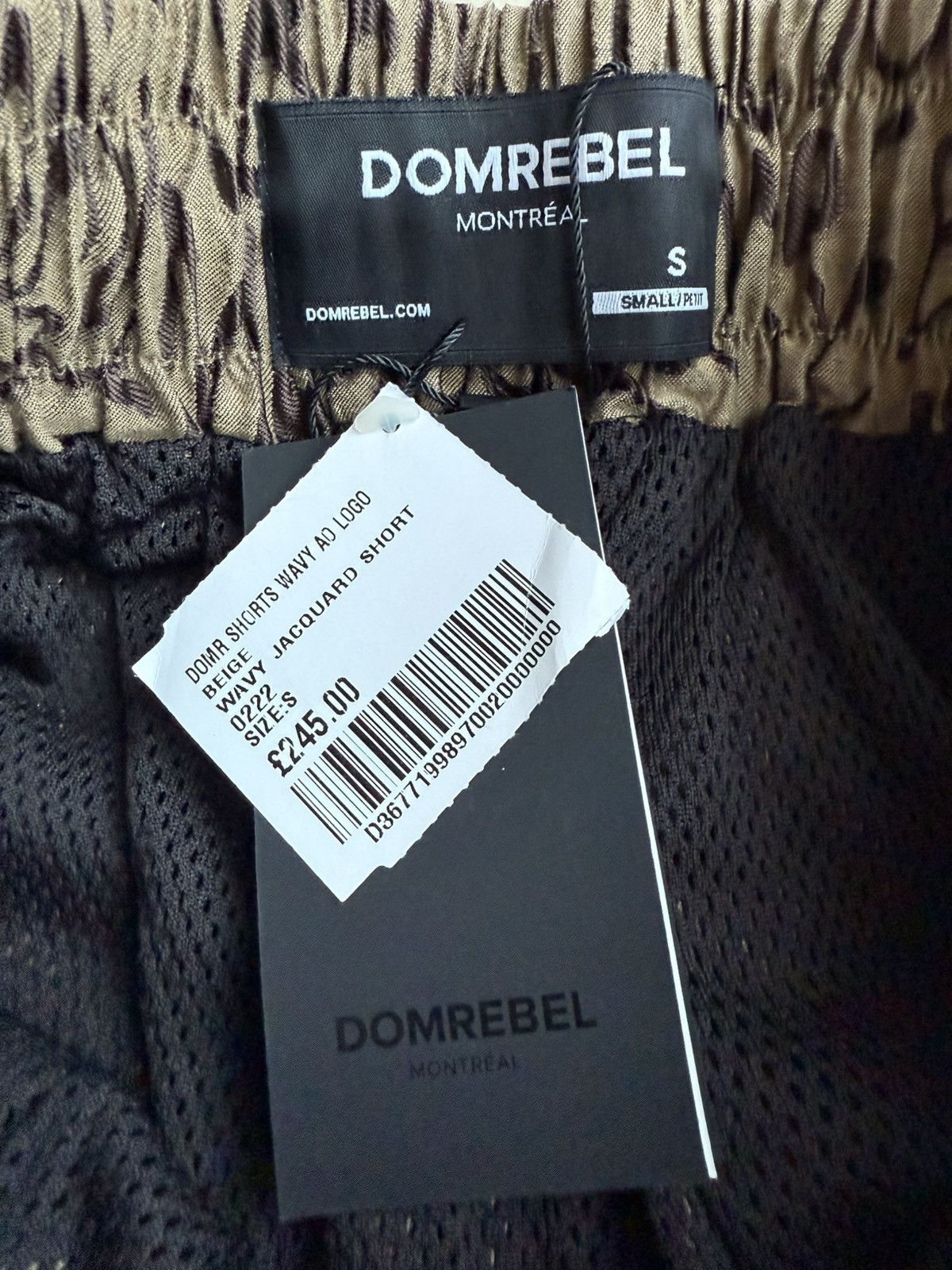 DOMREBEL DomRebel logo sweatsuit tracksuit flight outfit grail shorts Size US M / EU 48-50 / 2 - 21 Thumbnail