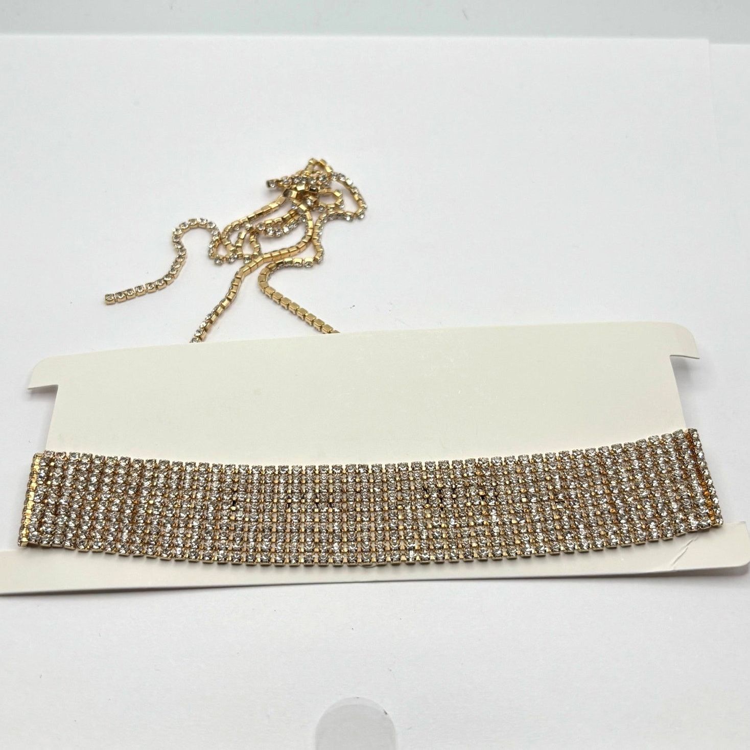 Other Stunning Gold Crystal Choker Size ONE SIZE - 2 Thumbnail