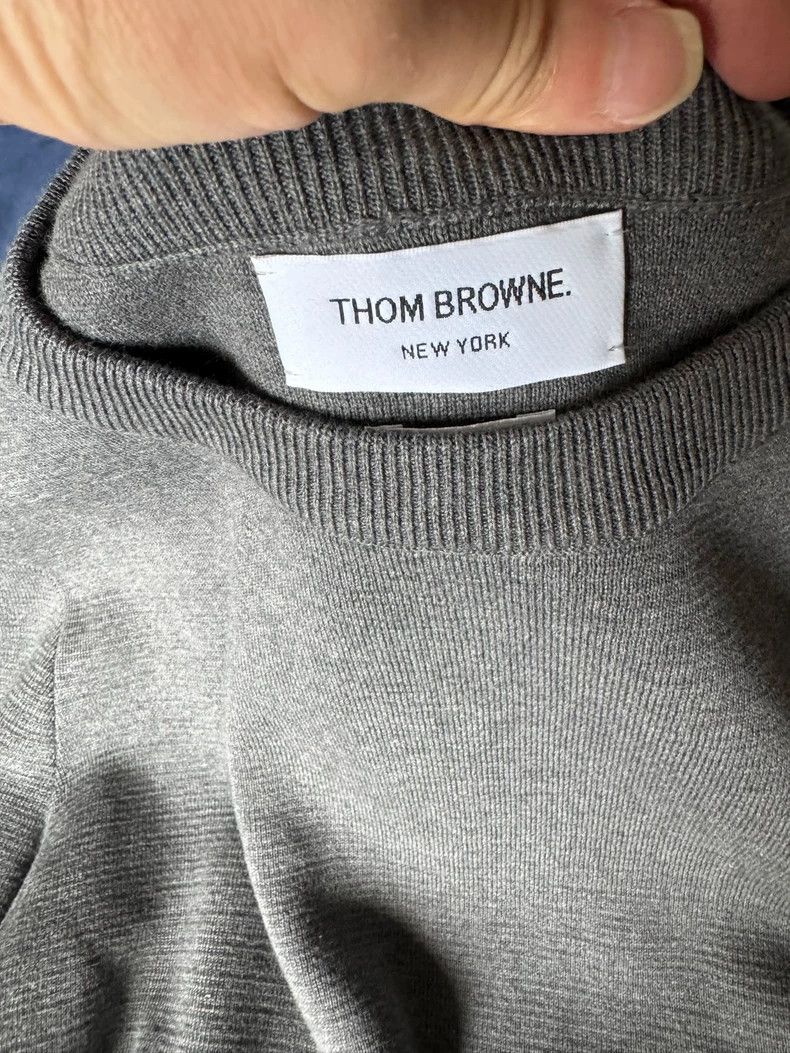 Thom Browne Thom Browne woollen sweater Size US M / EU 48-50 / 2 - 2 Thumbnail