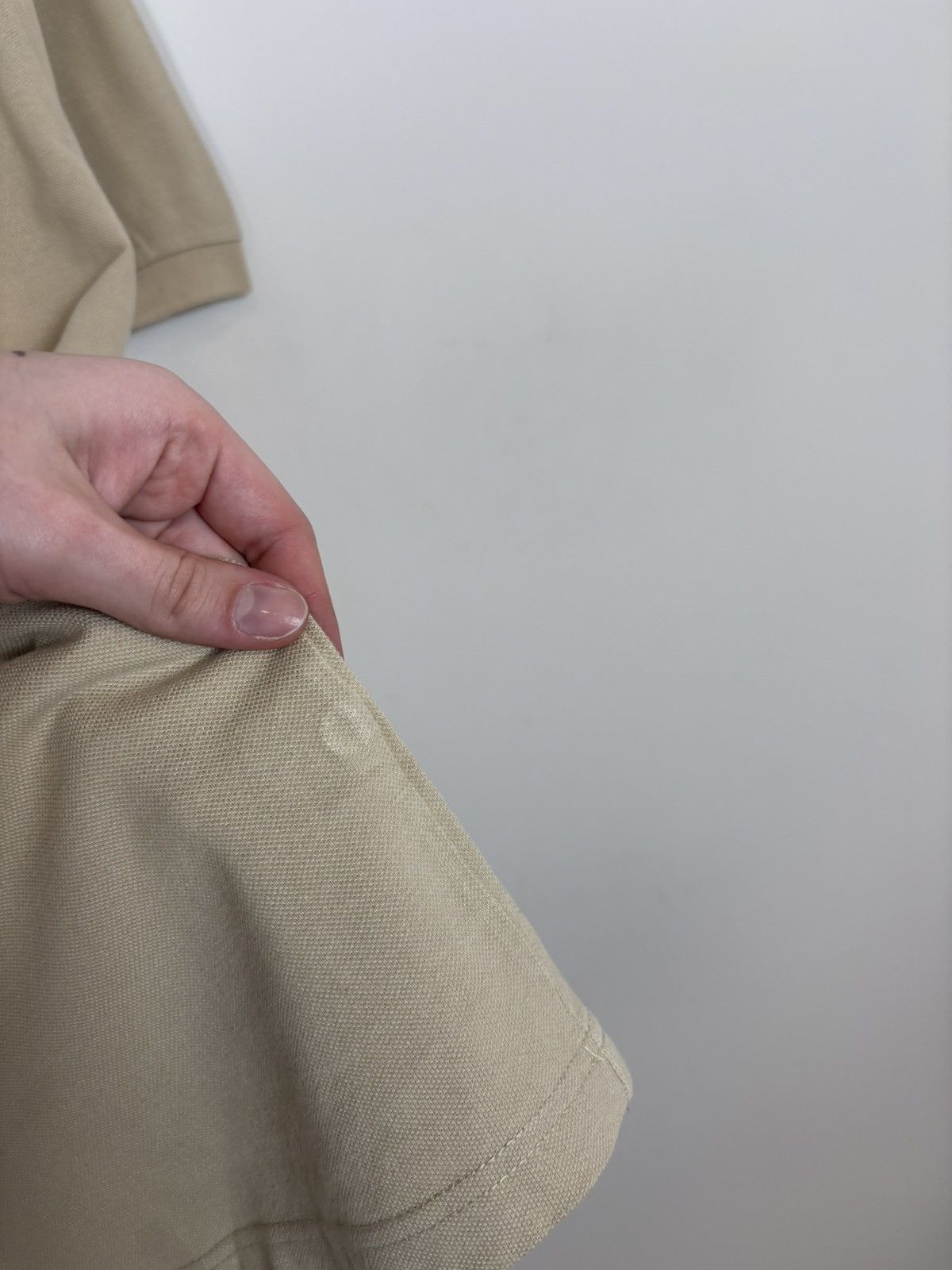 Trussardi Trussardi Sport Vintage Men’s Cotton Beige Polo Shirt Size US XL / EU 56 / 4 - 10 Thumbnail