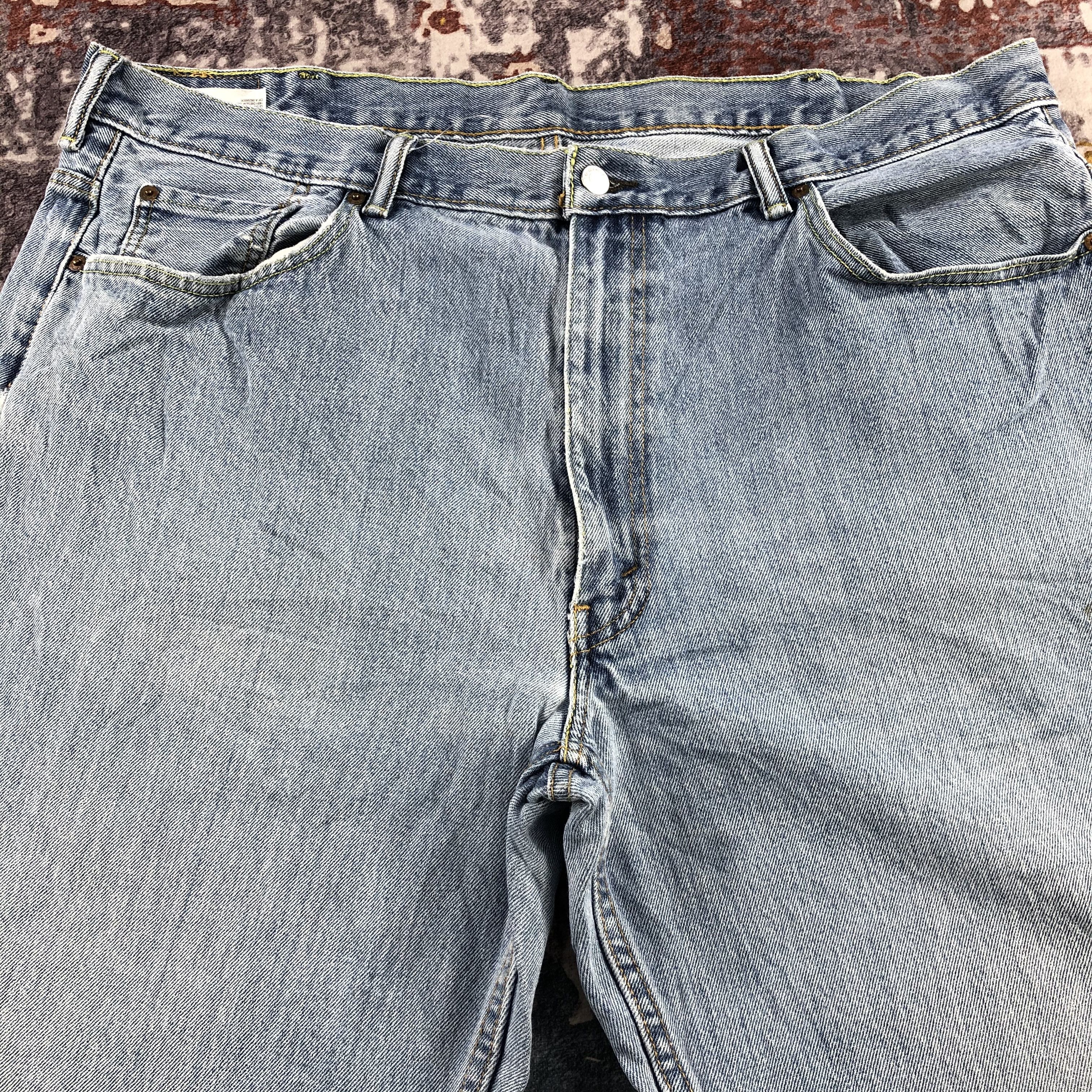 Levi's × Vintage Vintage Blue Wash Levis 550 Jeans-JM2986 Size US 43 - 3 Thumbnail