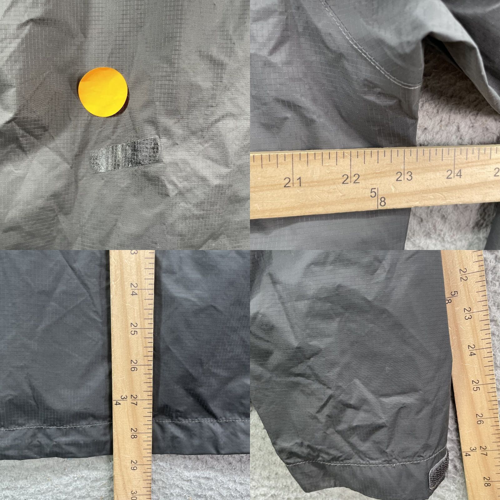 The North Face The North Face Hyvent 2.5 Rain Jacket Mens M Black Waterproof Outdoor Gorpcore Weathergear Lightweight Hooded Full Zip Rain Coat Size US M / EU 48-50 / 2 - 8 Thumbnail