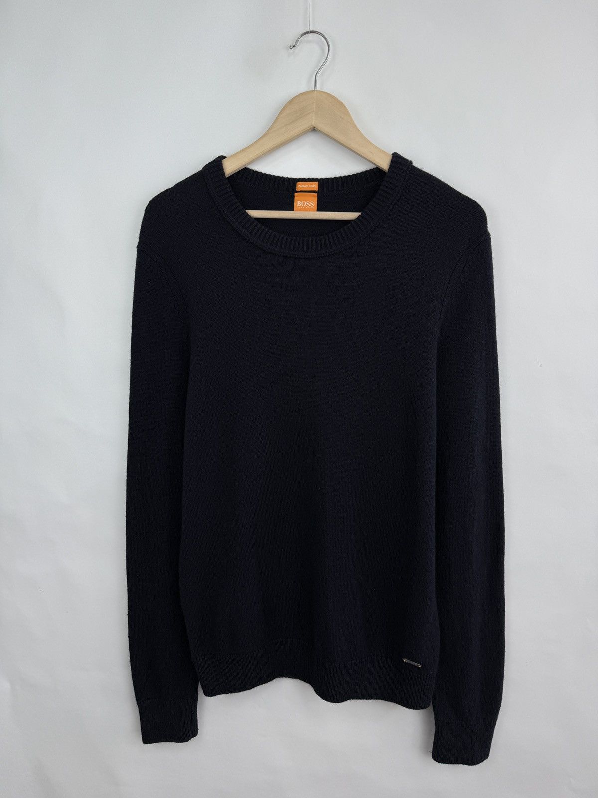Hugo Boss 🇮🇹 Hugo Boss Orange Archive Wool Knit Sweaters Rare Retro Y2K Size US L / EU 52-54 / 3 - 3 Thumbnail