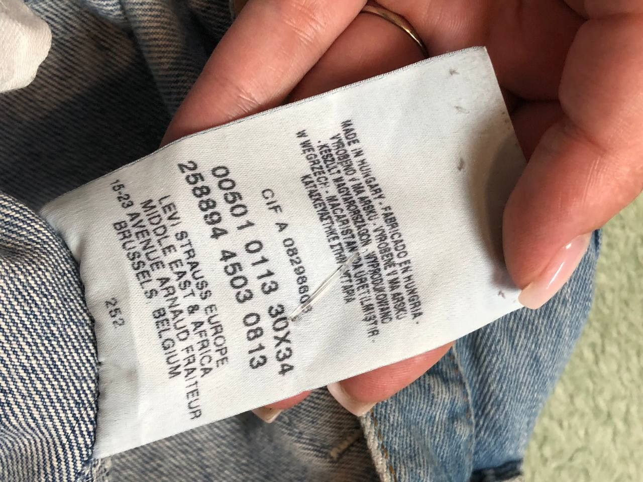 Levi's vintage jeans Levi's 501 W30 streetwear Y2K Size US 30 / EU 46 - 2 Thumbnail