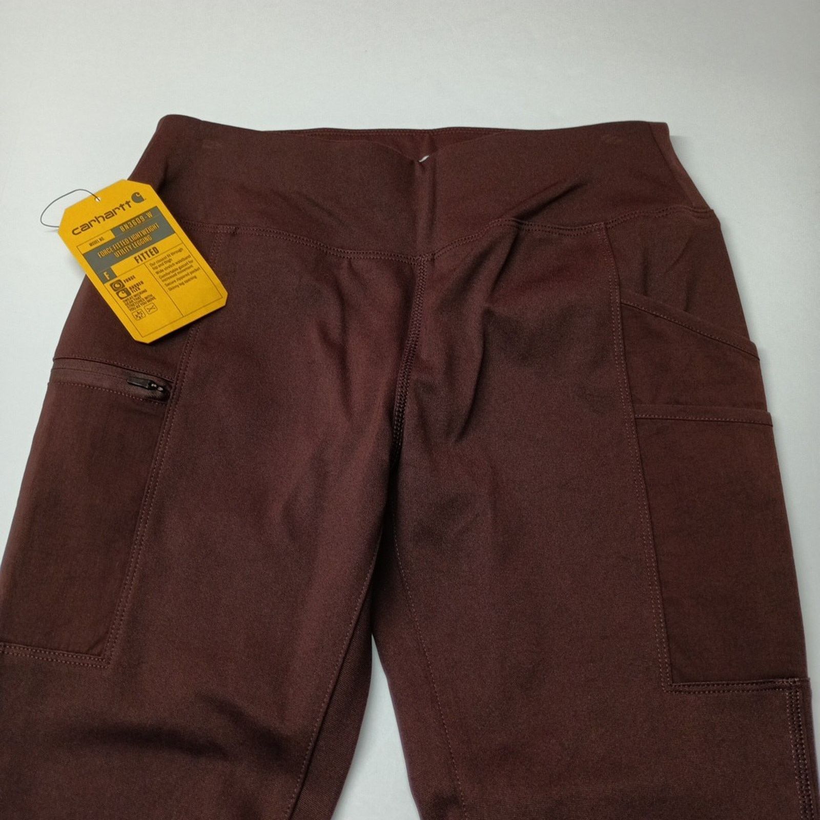 Carhartt Carhartt Women's Leggings Light Utility Size ST Blackberry Size 27" / US 4 / IT 40 - 4 Thumbnail