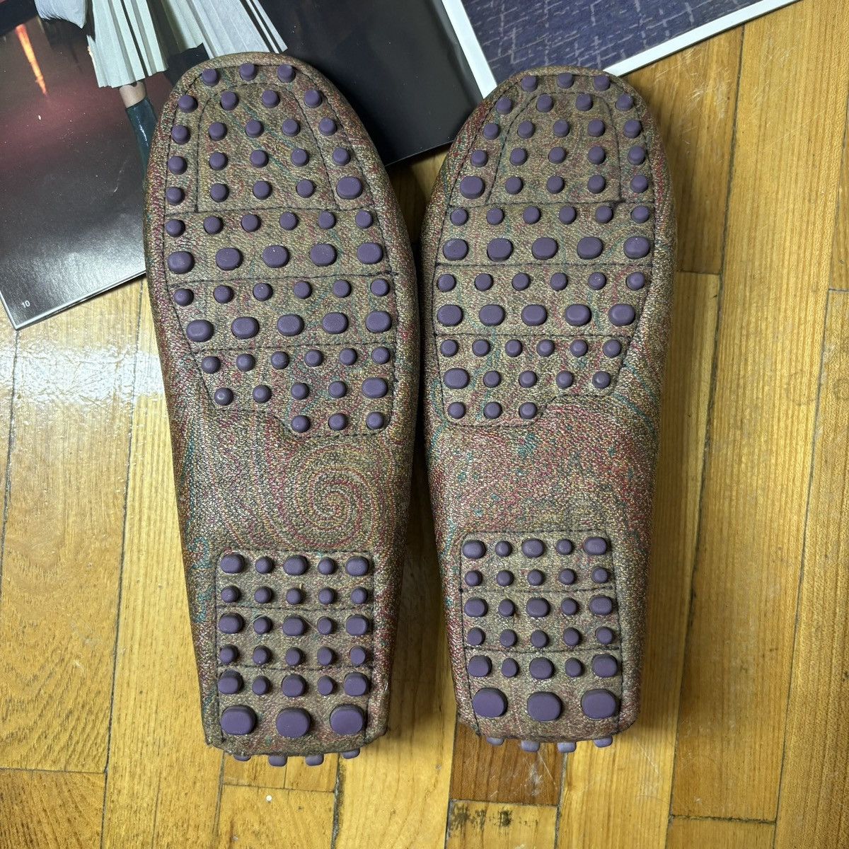 Etro Etro Slip-ons Multicolour Italian Design Shoes Size US 7 / IT 37 - 13 Thumbnail