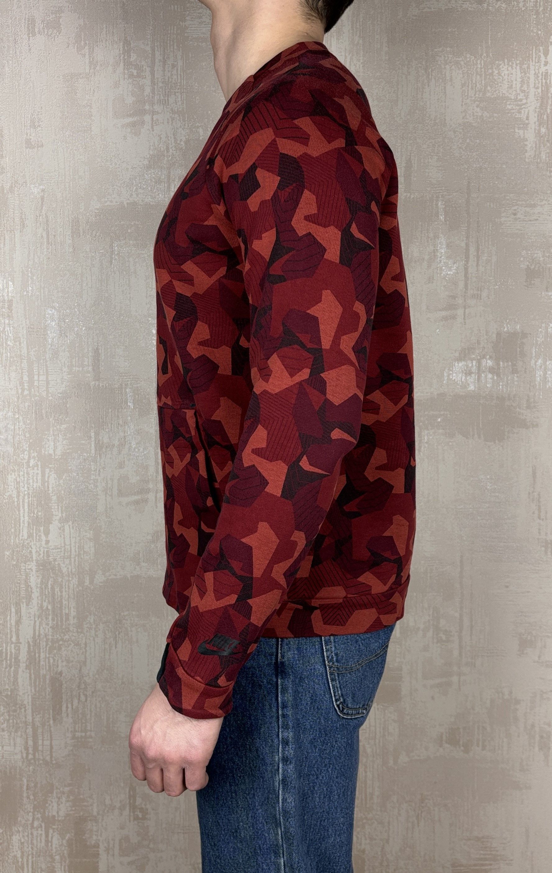 Nike Nike Tech Fleece Camo Camouflage Crew Sweatshirt Size US M / EU 48-50 / 2 - 13 Thumbnail