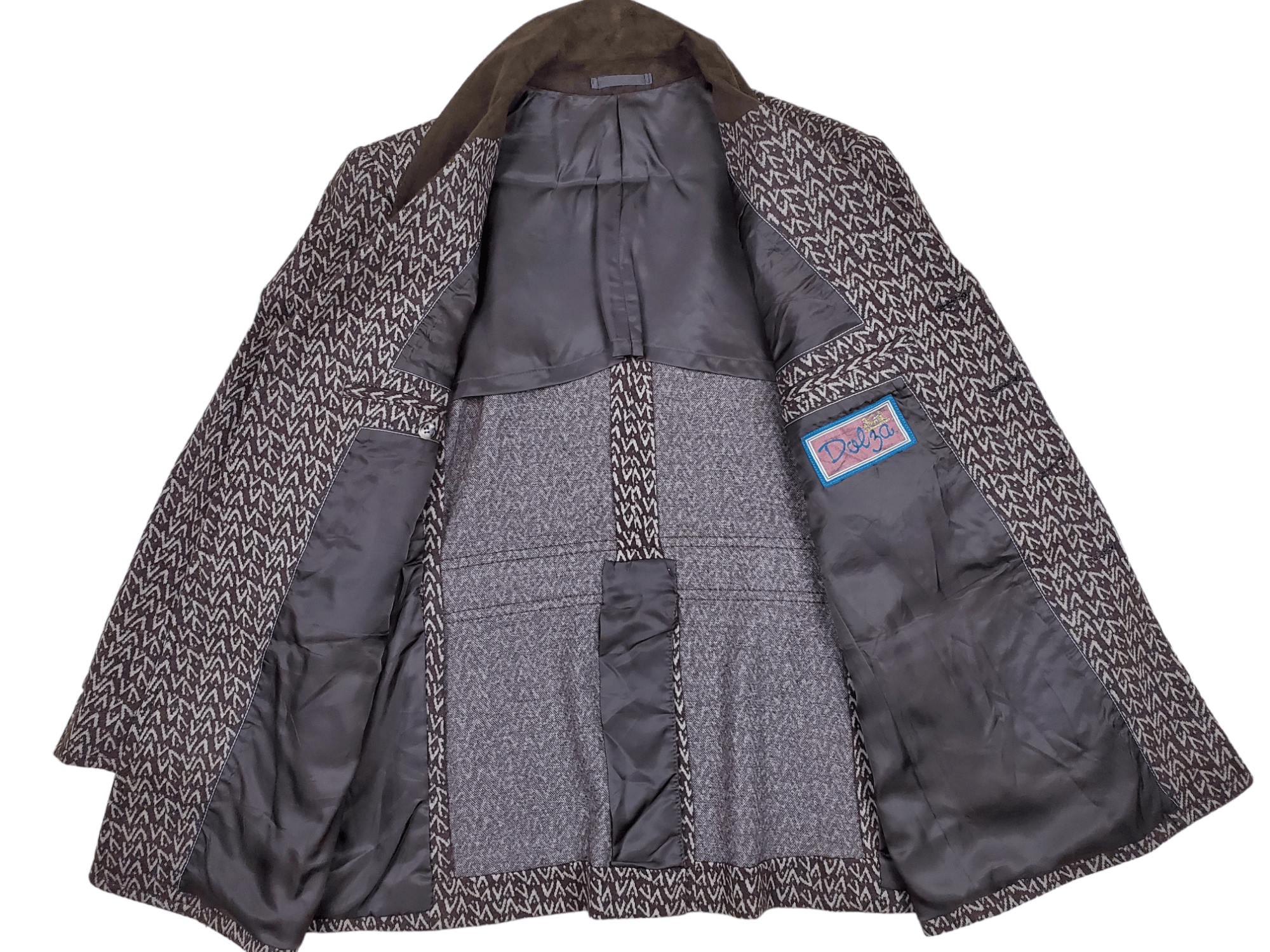 Japanese Brand × Vintage Vintage Wool Jacket Dolza Size 42L - 2 Thumbnail