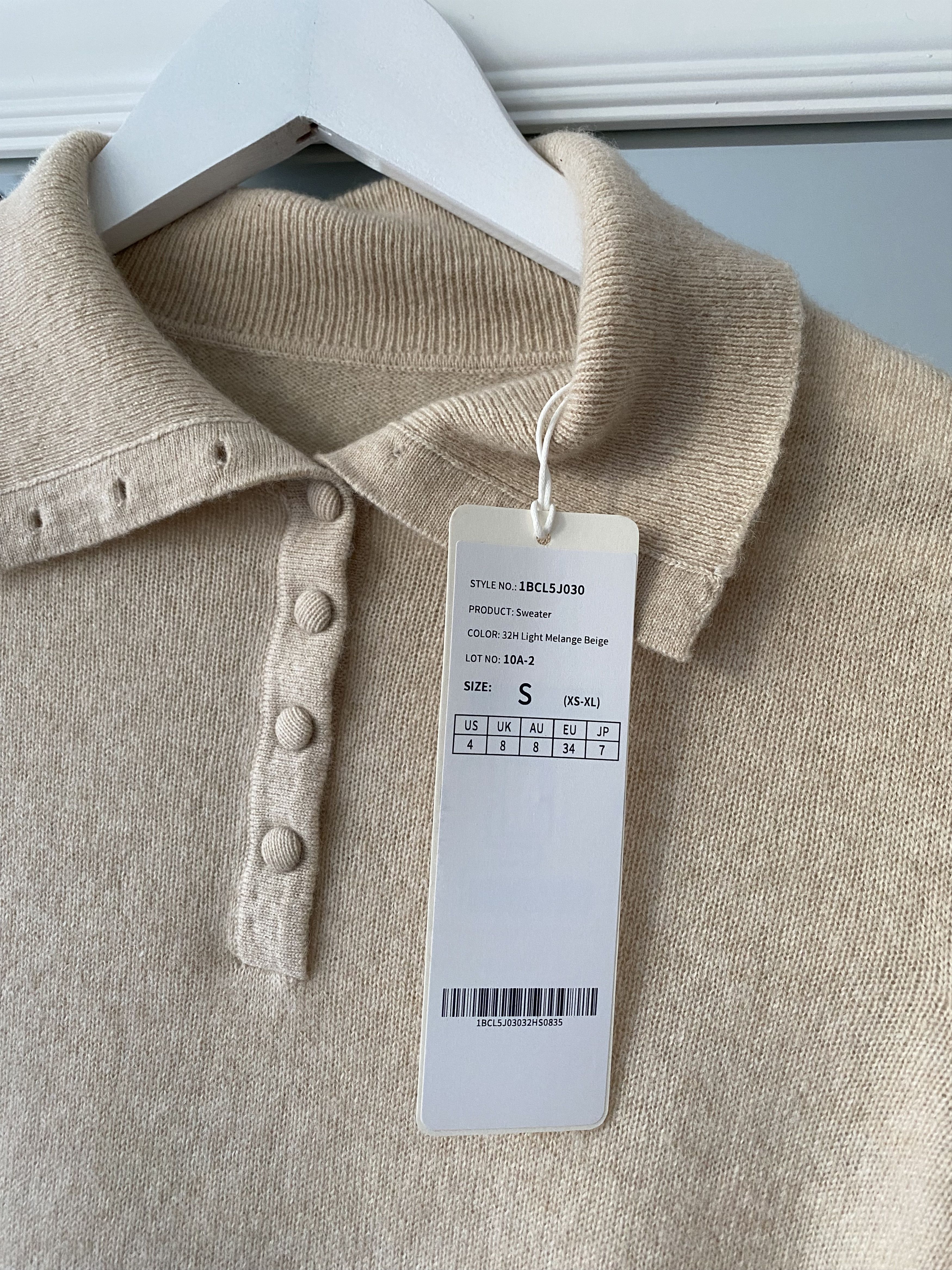 Other cashmere troyer beige sweater goelia1995 Size S / US 4 / IT 40 - 5 Thumbnail
