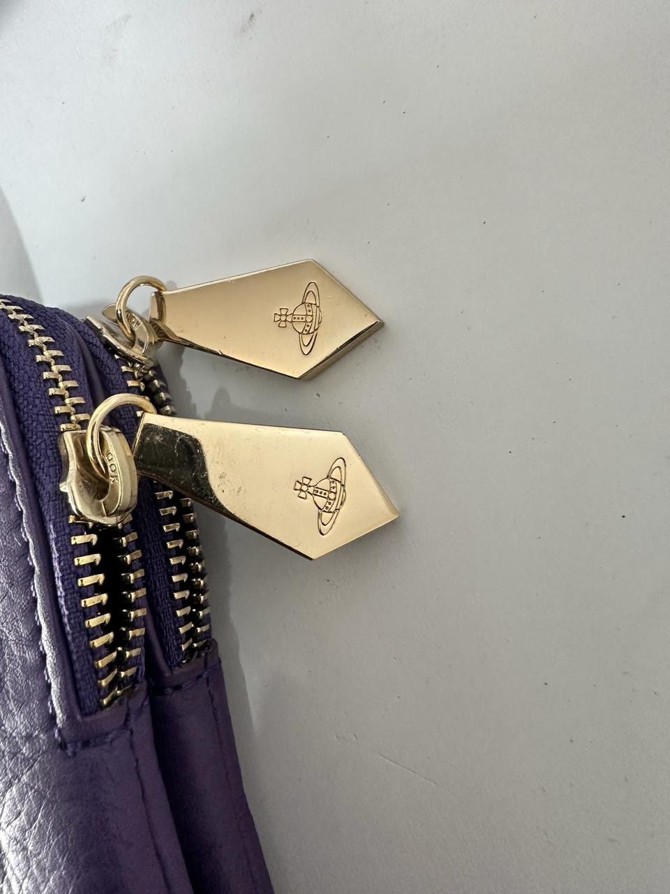Vivienne Westwood Vivienne Westwood Purple Leather Crossbody Bag Size ONE SIZE - 5 Thumbnail
