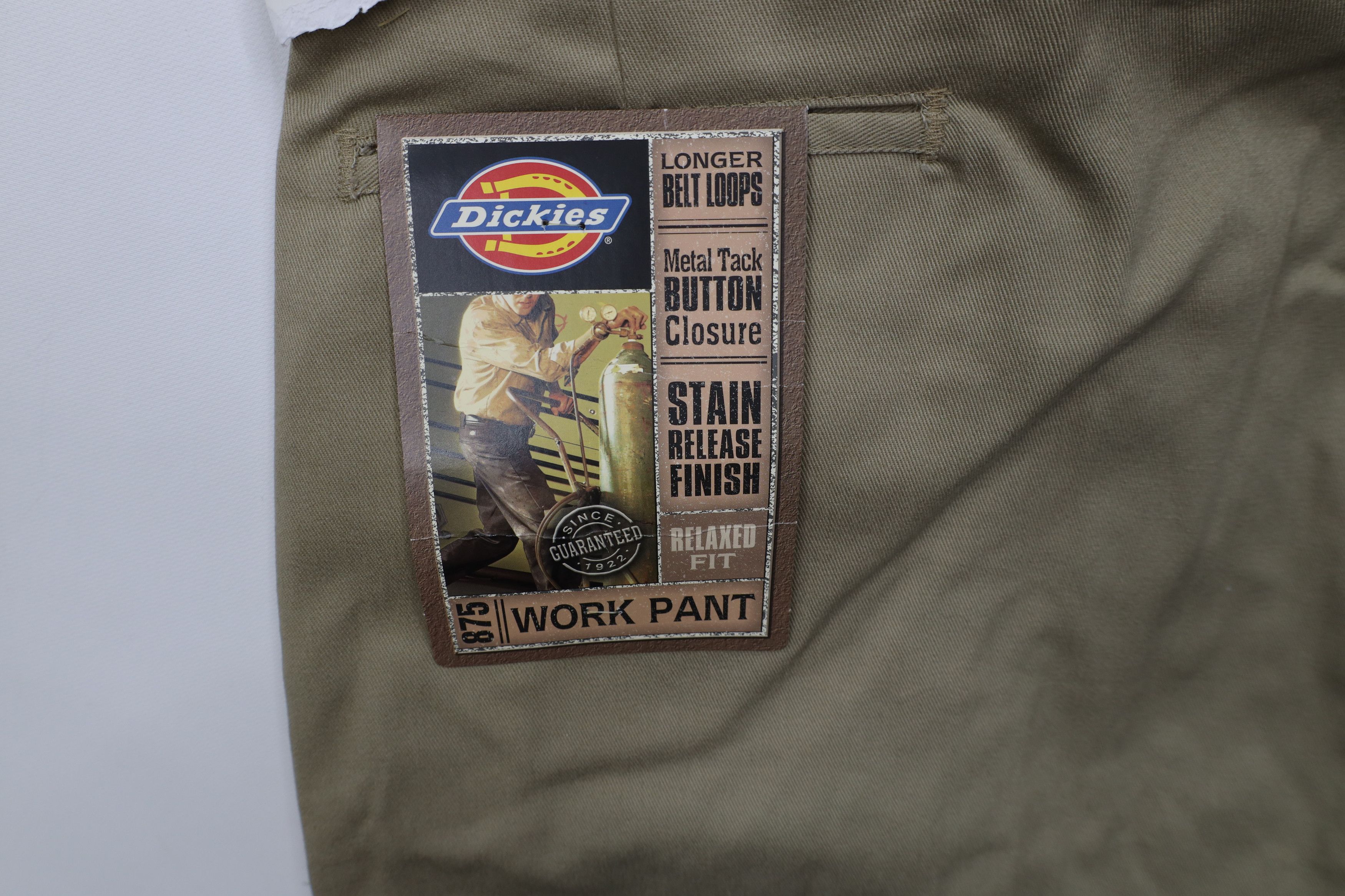 Dickies Deadstock Vintage Y2K 2005 Dickies Fit Wide Leg Pants Beige Size US 44 / EU 60 - 15 Thumbnail