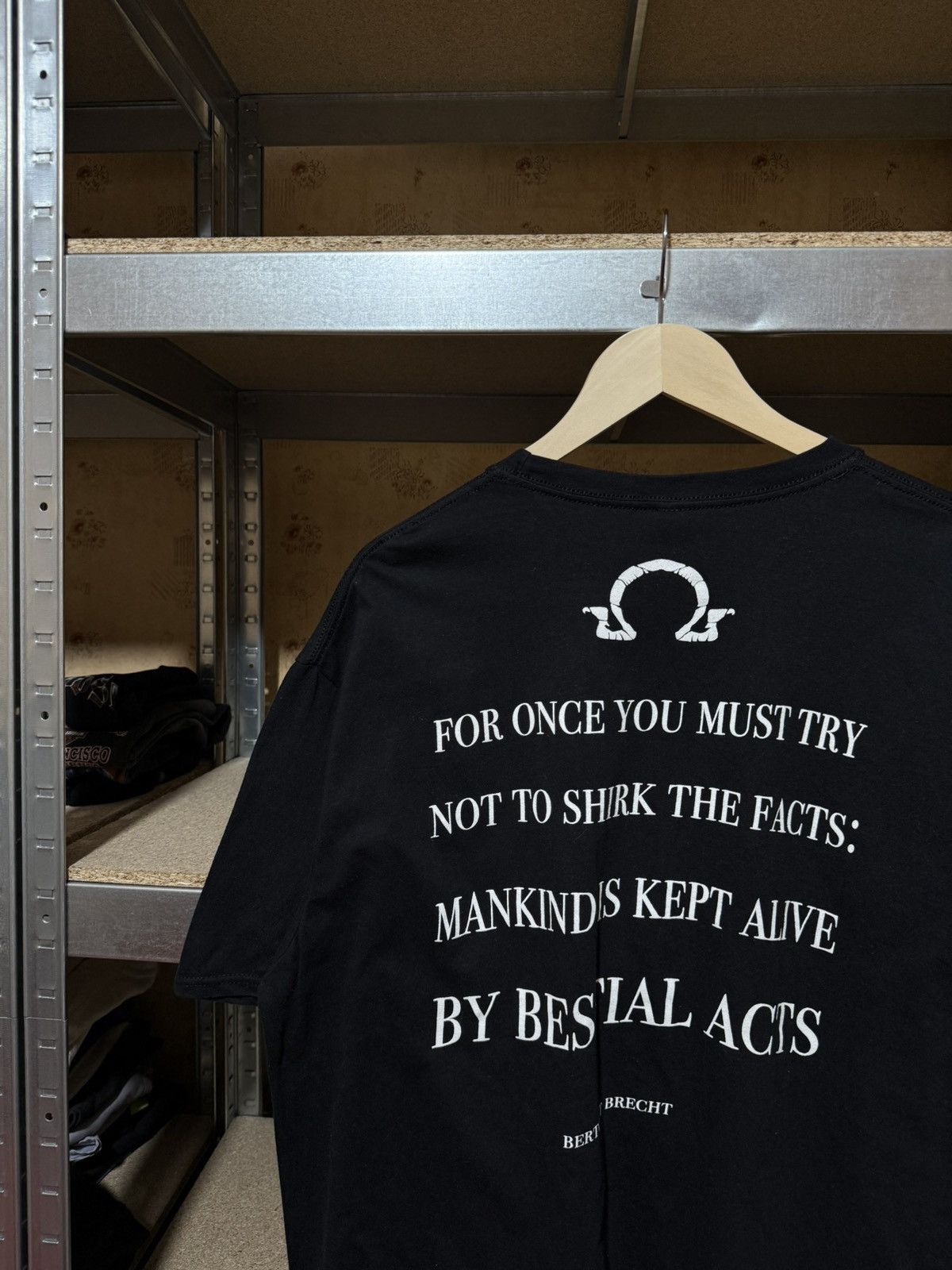 Band Tees × Vintage Vintage OMEGATHRONE DCLXVI BLACK MAETAL ROCK BAND T-Shirt Size US XXL / EU 58 / 5 - 4 Thumbnail