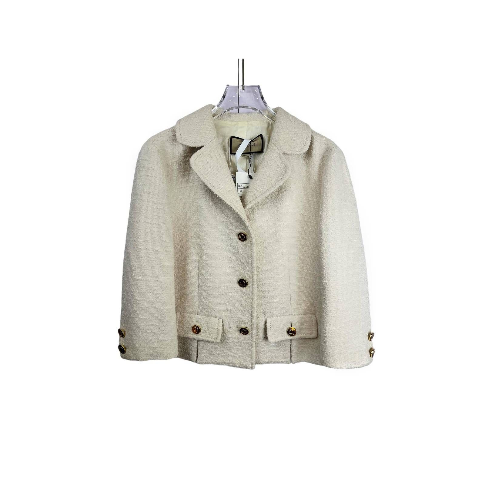 Gucci Gucci Textured Button-Up Jacket Size 38 Size XS / US 0-2 / IT 36-38 - 1 Thumbnail