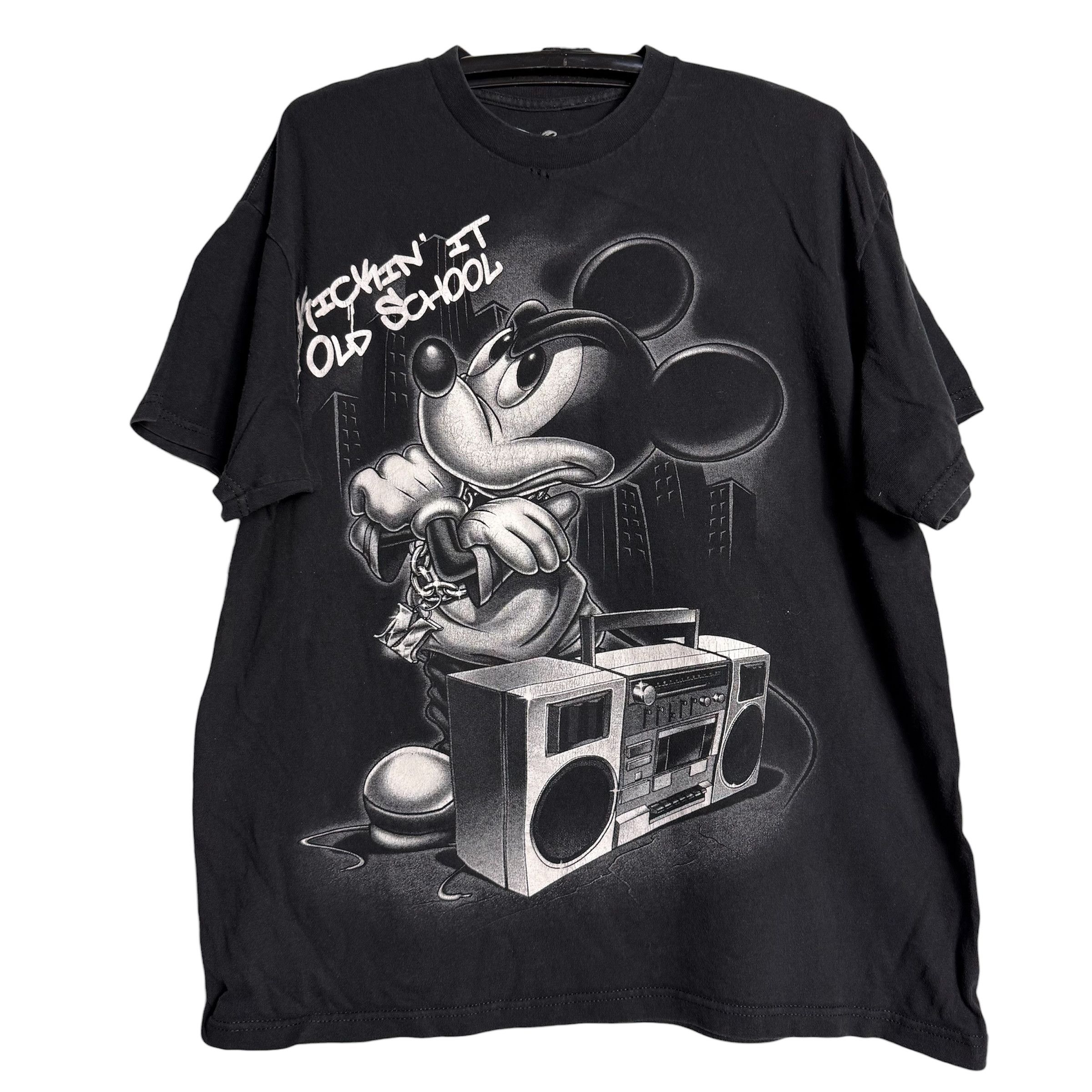 Disney 🔥RARE🔥Vintage Mickey Mouse Disney OVP T-shirt Size US XL / EU 56 / 4 - 1 Thumbnail