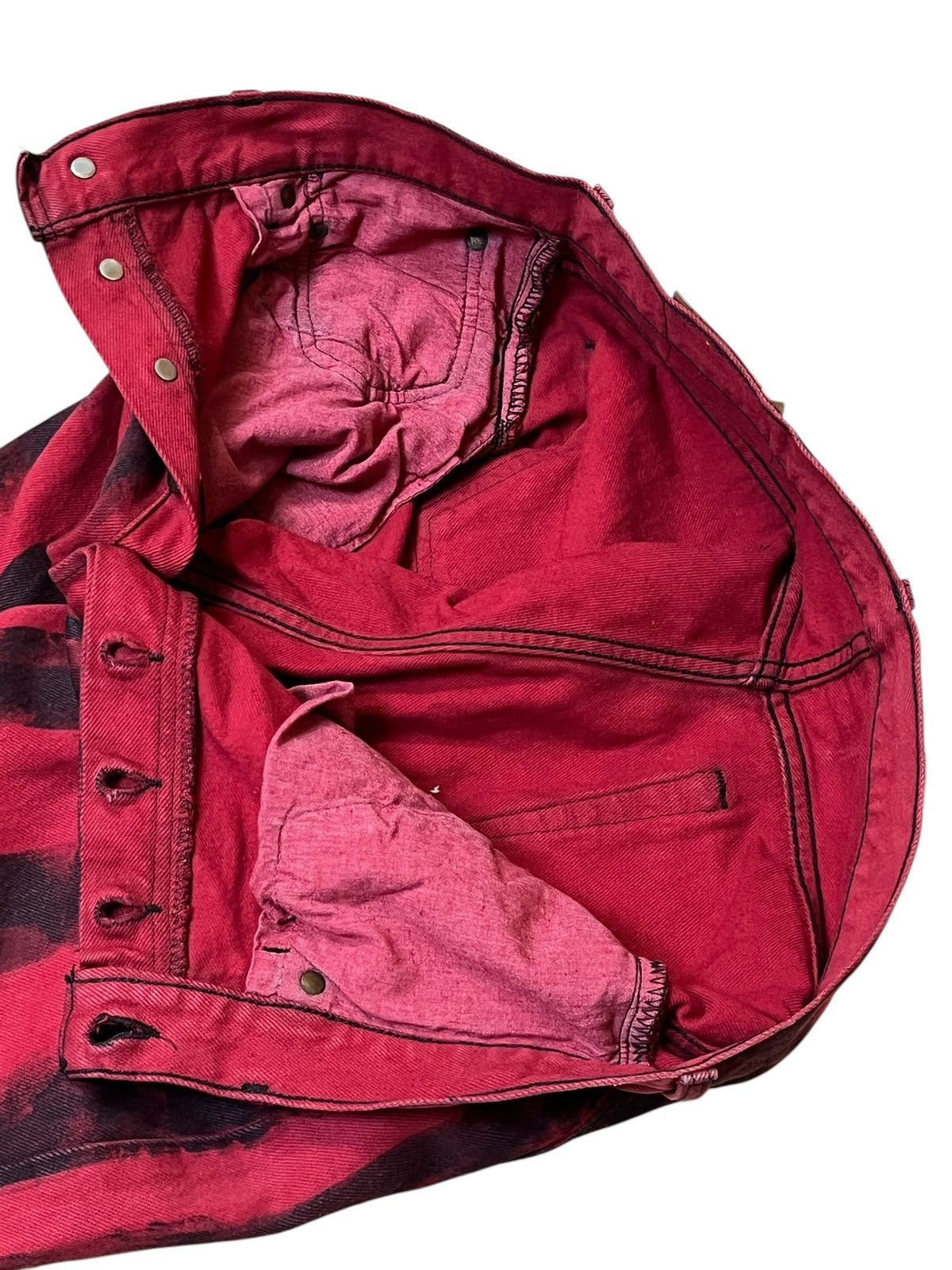 Levi's Vintage Clothing VINTAGE 90s LEVI’S 501 CUSTOM PRISONER INSPIRED ROBINS JEANS Size US 34 / EU 50 - 8 Thumbnail