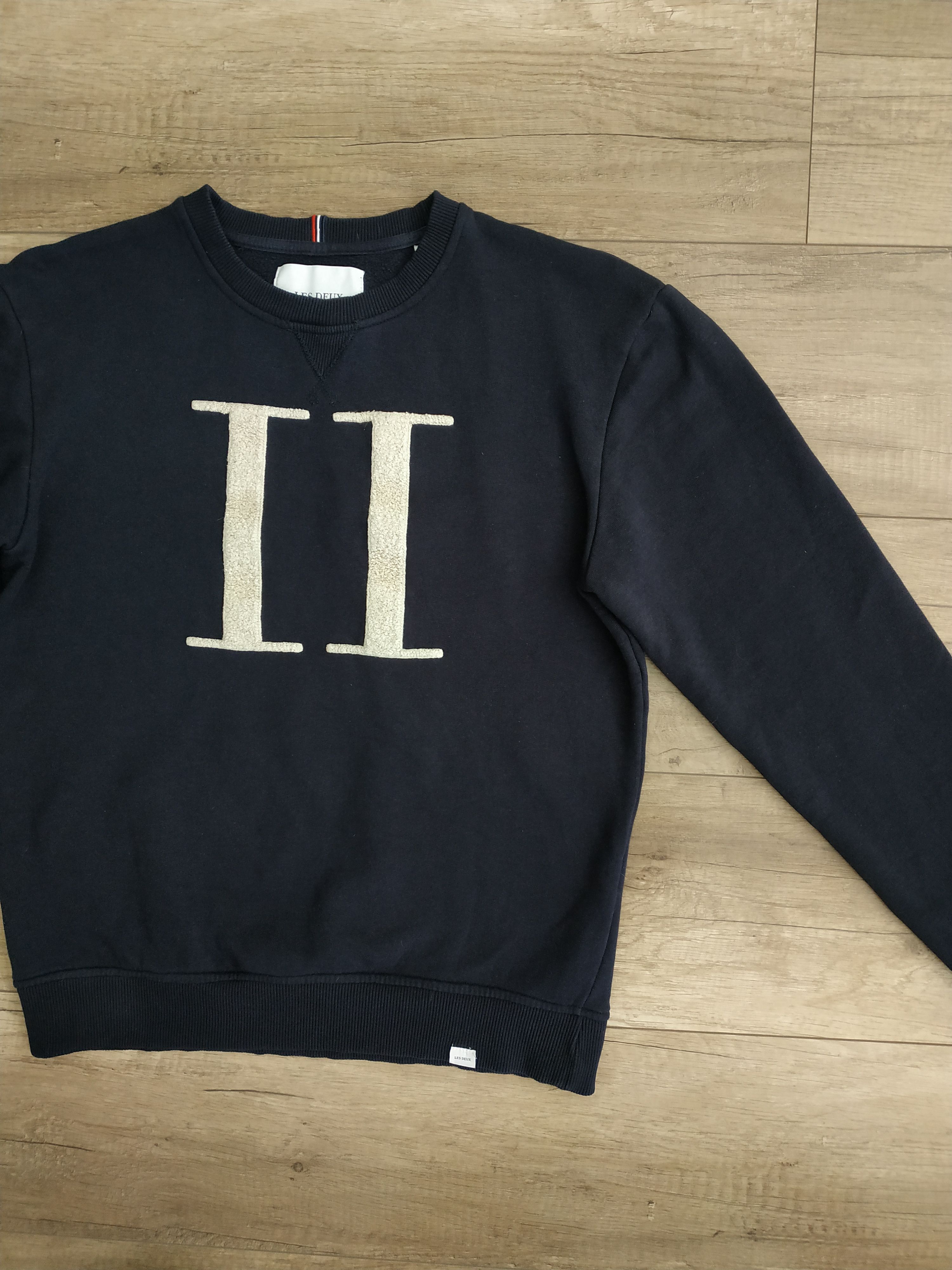 Les Deux Les Deux "Encore Boucle" Men's Plush Logo Sweatshirt, MEDIUM Size US M / EU 48-50 / 2 - 3 Thumbnail
