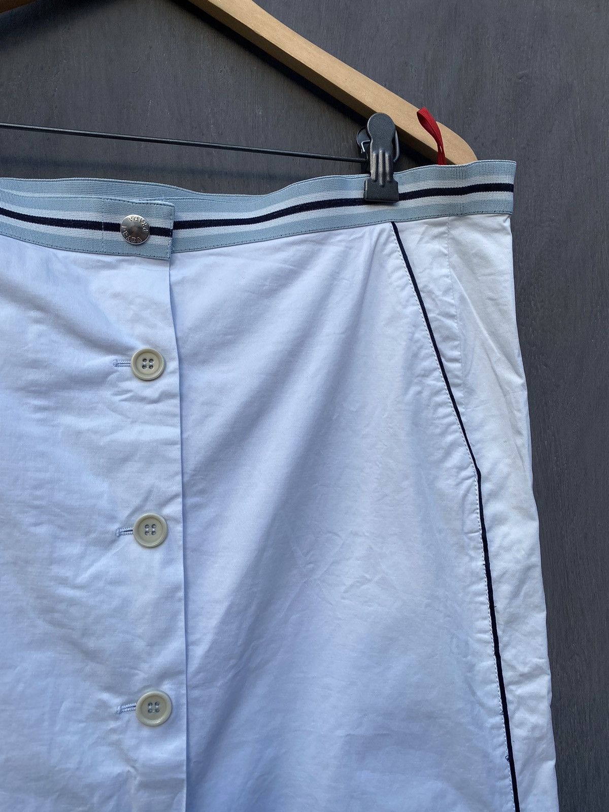 Prada × Vintage Prada Vintage cotton Skirt size 46 made in italy Size 32" / US 10 / IT 46 - 3 Thumbnail