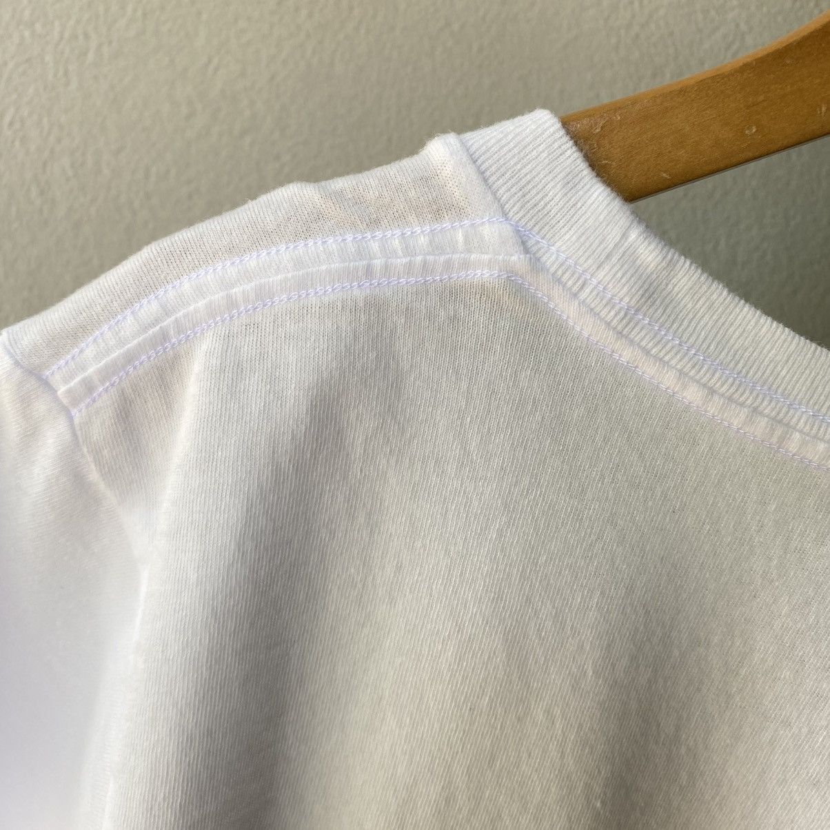 Zucca Zucca White Tee with Black Front Print Size M / US 6-8 / IT 42-44 - 4 Thumbnail
