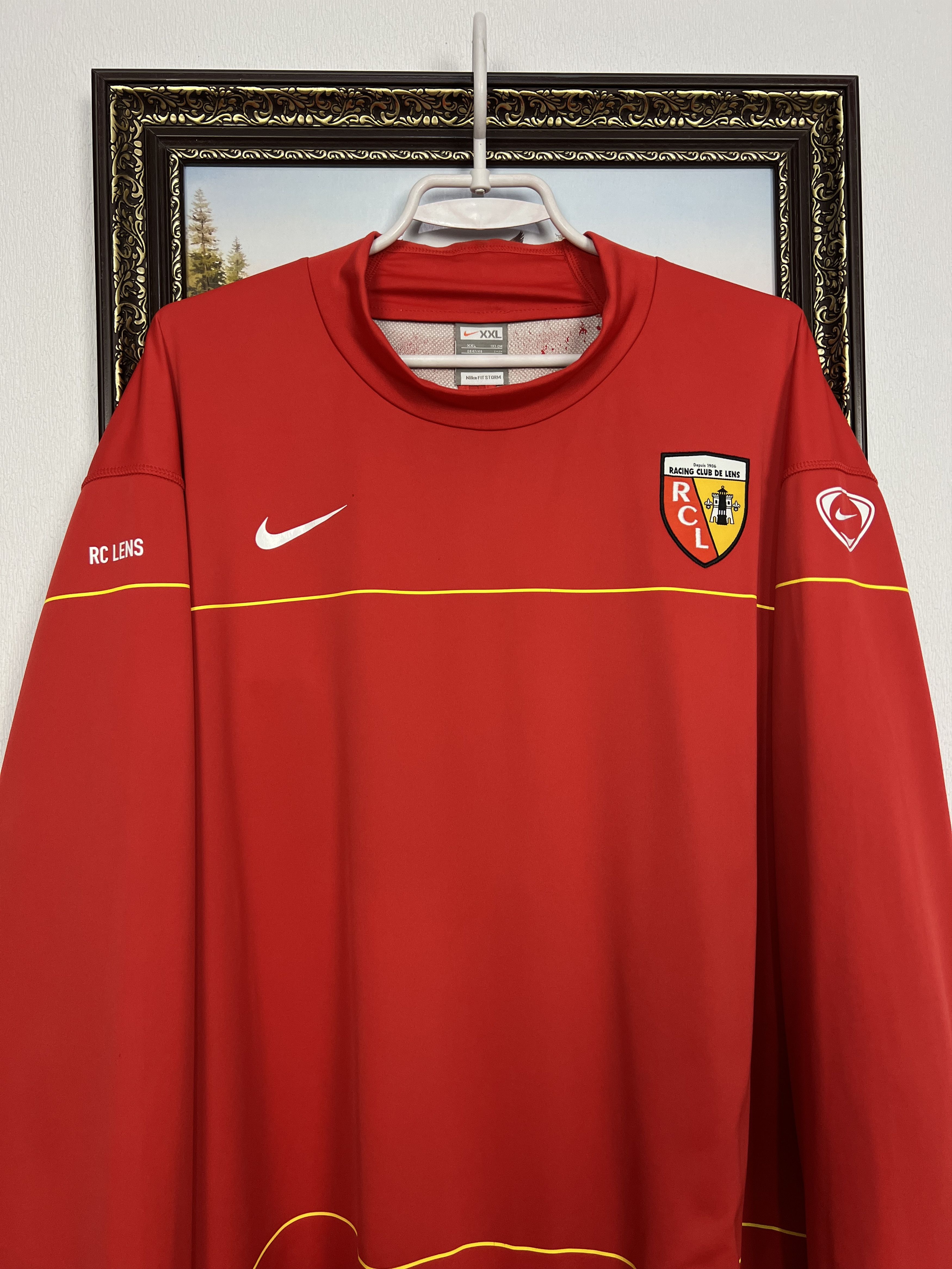 Nike Vintage Nike Lens Football Train Sweatshirt Soccer Track Top Size US XXL / EU 58 / 5 - 2 Thumbnail