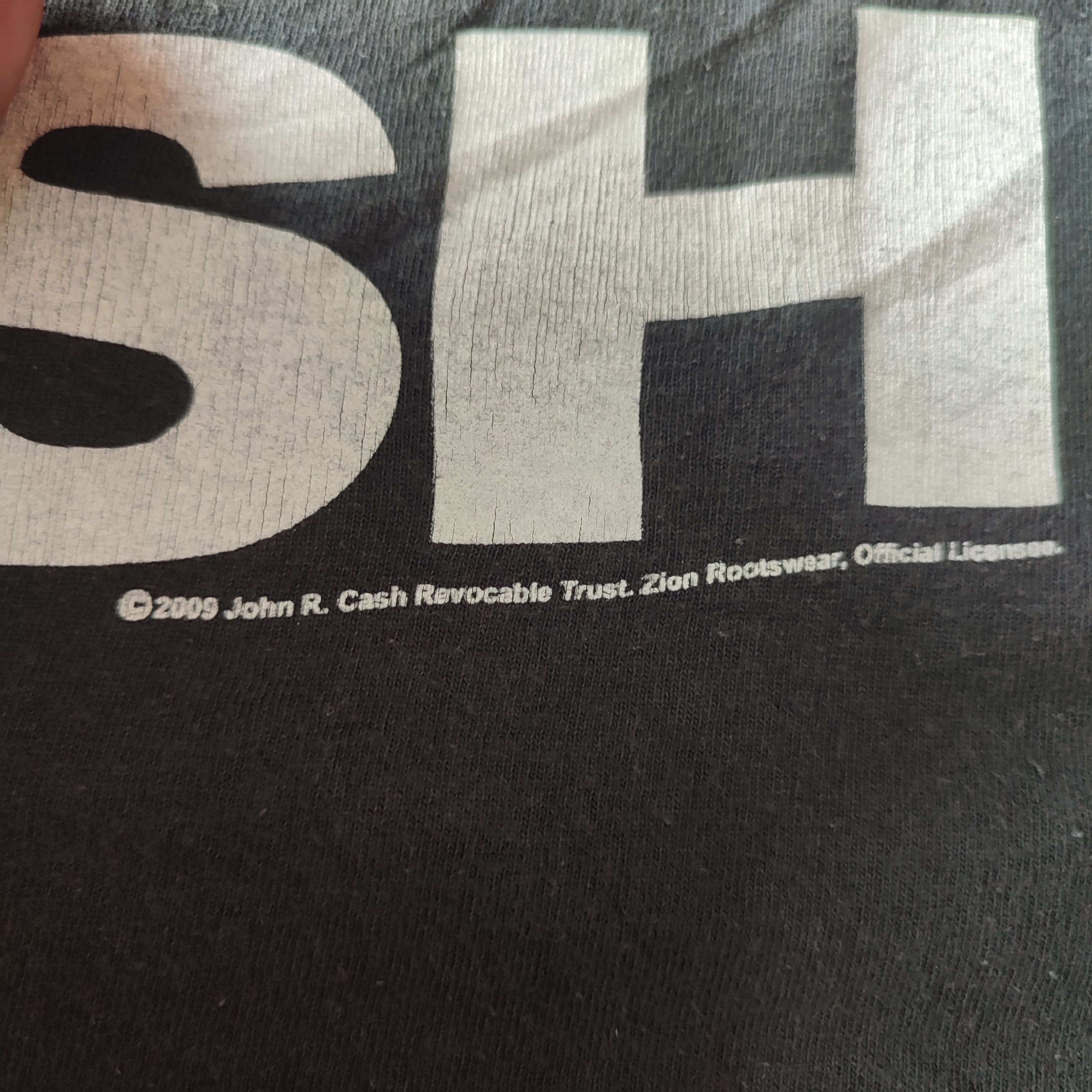 Band Tees × Vintage 2009 Johnny Cash T SHIRT Size US XL / EU 56 / 4 - 4 Thumbnail