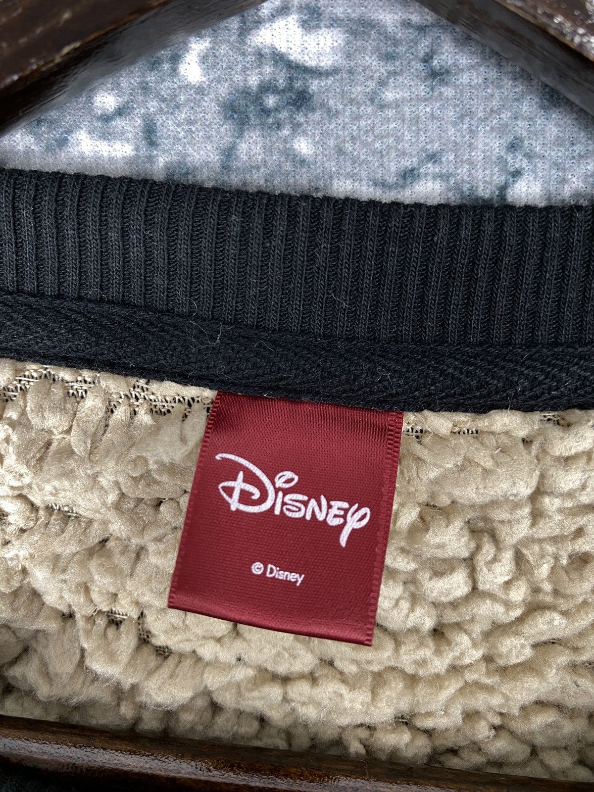 Disney Vintage Disney x Mickey Mouse Sherpa Lining Sweatshirts Size US M / EU 48-50 / 2 - 7 Thumbnail