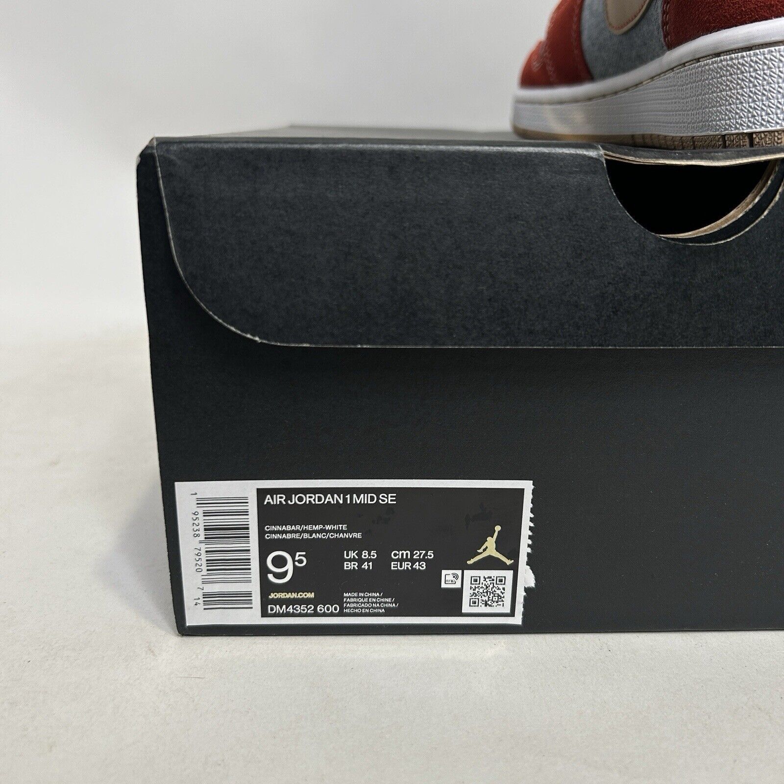 Nike Nike Air Jordan 1 Mid SE “Denim” 2024 Size US 9.5 / EU 42-43 - 4 Thumbnail