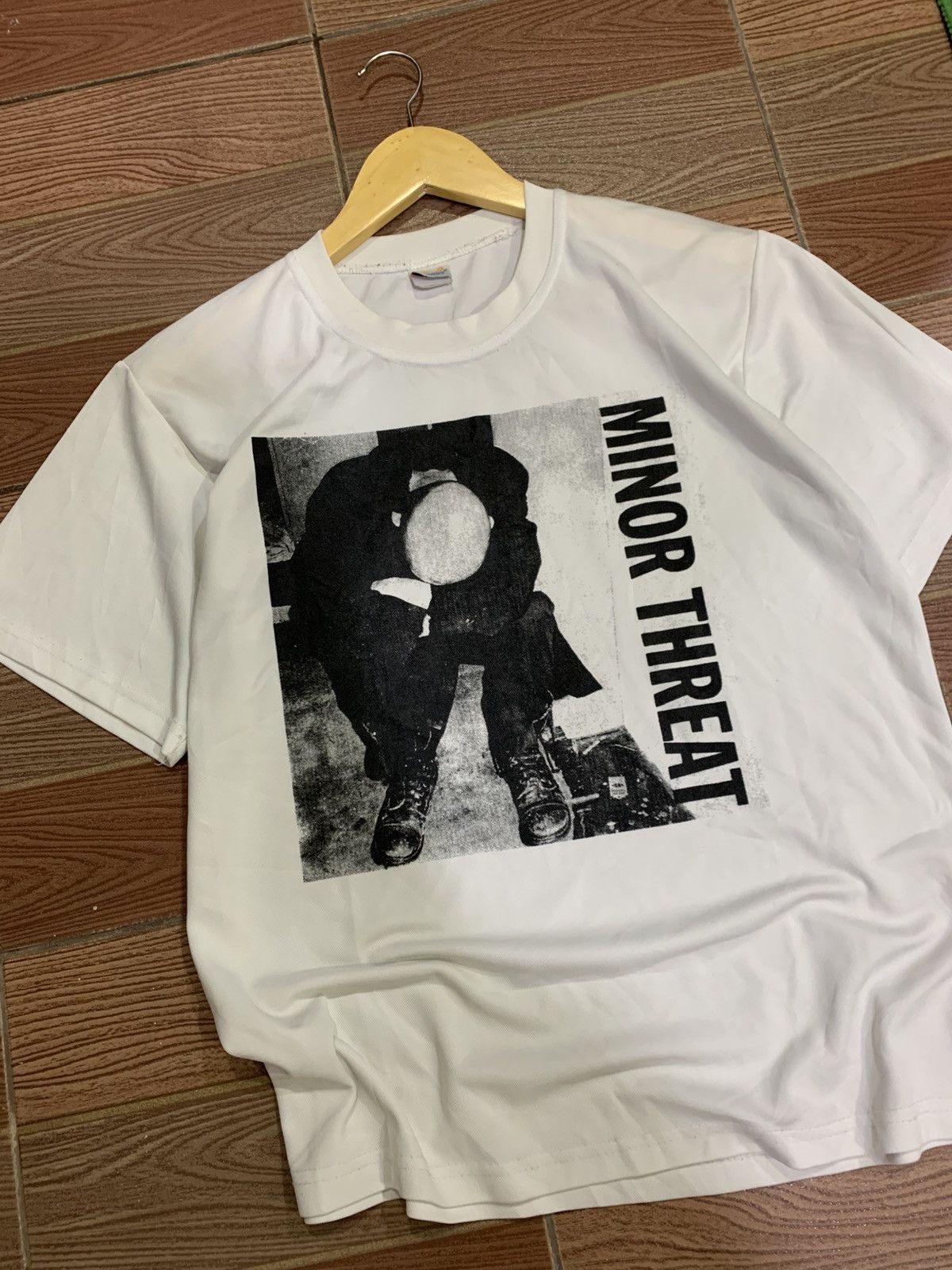 Band Tees Vintage Minor Threat Hardcore Band Jersey Size US M / EU 48-50 / 2 - 2 Thumbnail