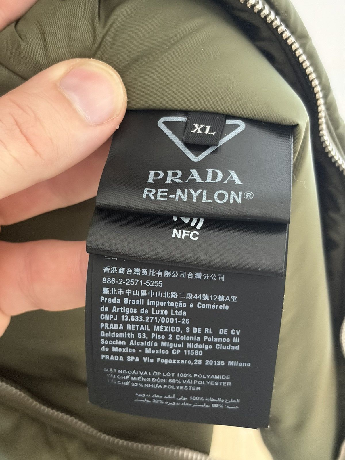 Prada Prada Nylon parka Size US L / EU 52-54 / 3 - 7 Thumbnail