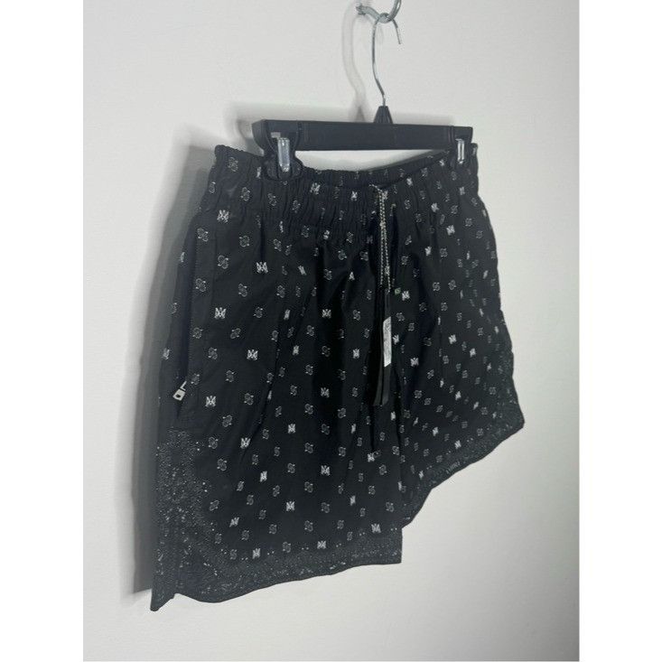 Amiri Amiri MA Paisley Swim Shorts Black Men’s Medium Size US 32 / EU 48 - 3 Thumbnail