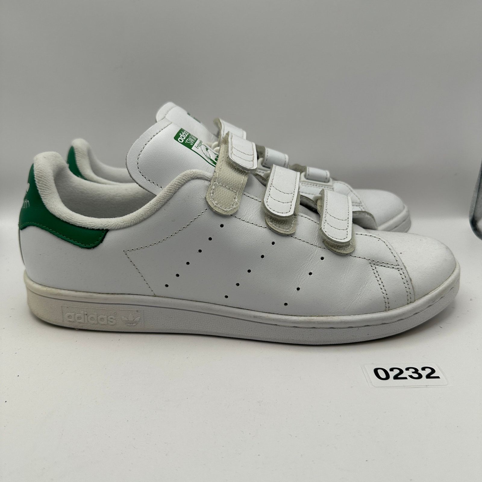 Adidas ADIDAS Stan Smith CF Men's 10 White/Green S75187 Size US 10 / EU 43 - 4 Thumbnail
