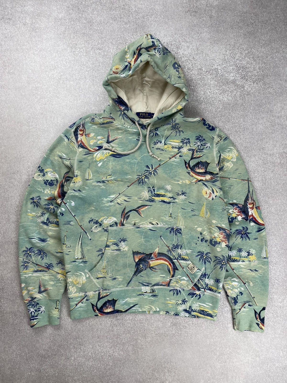 Polo Ralph Lauren Polo Ralph Lauren Hawaiian Marlin Hoodie Men’s Size M Size US M / EU 48-50 / 2 - 1 Thumbnail