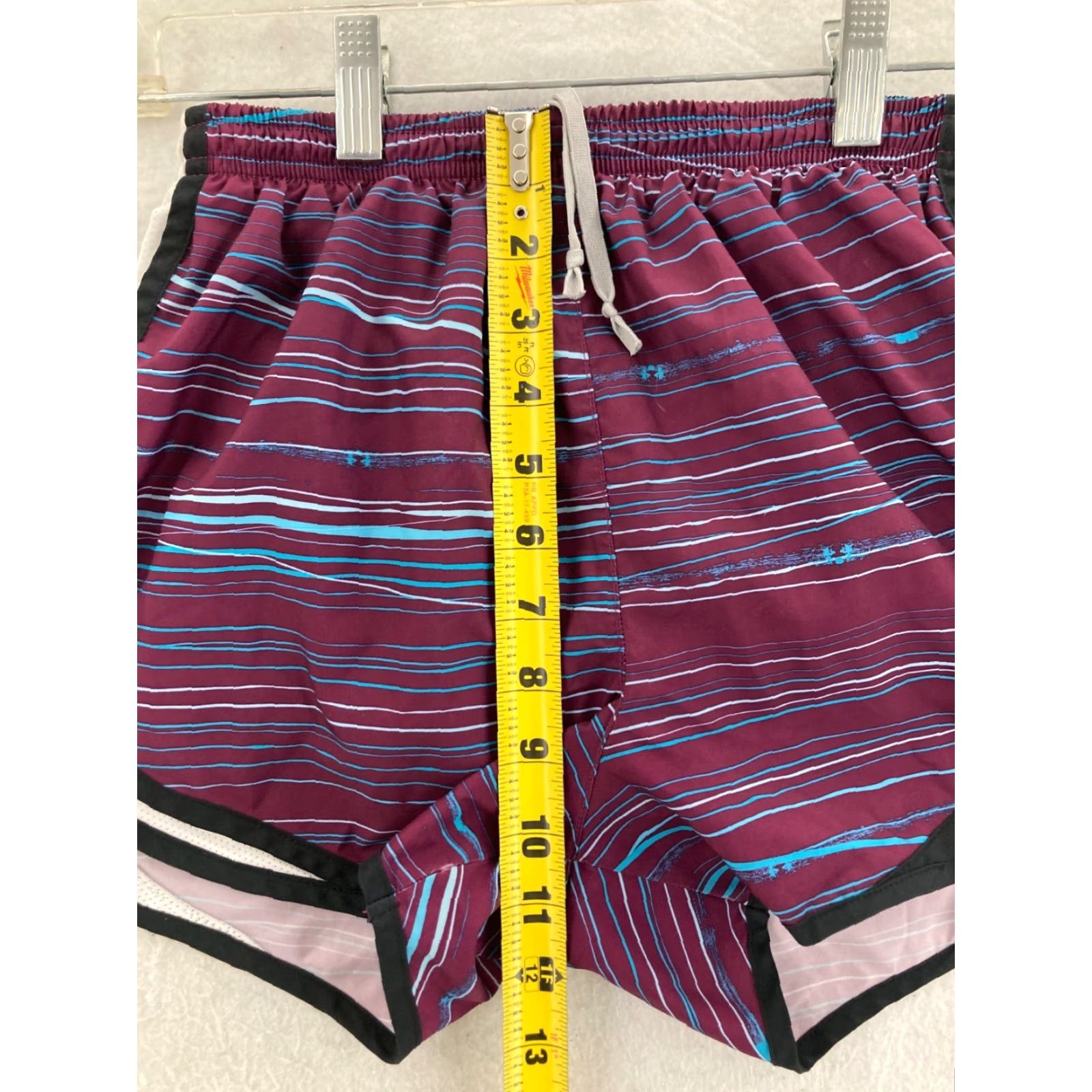 Nike Nike Running Shorts Womens Small Dri-Fit Lined Drawstring Elastic Waist Size 28" / US 6 / IT 42 - 4 Thumbnail