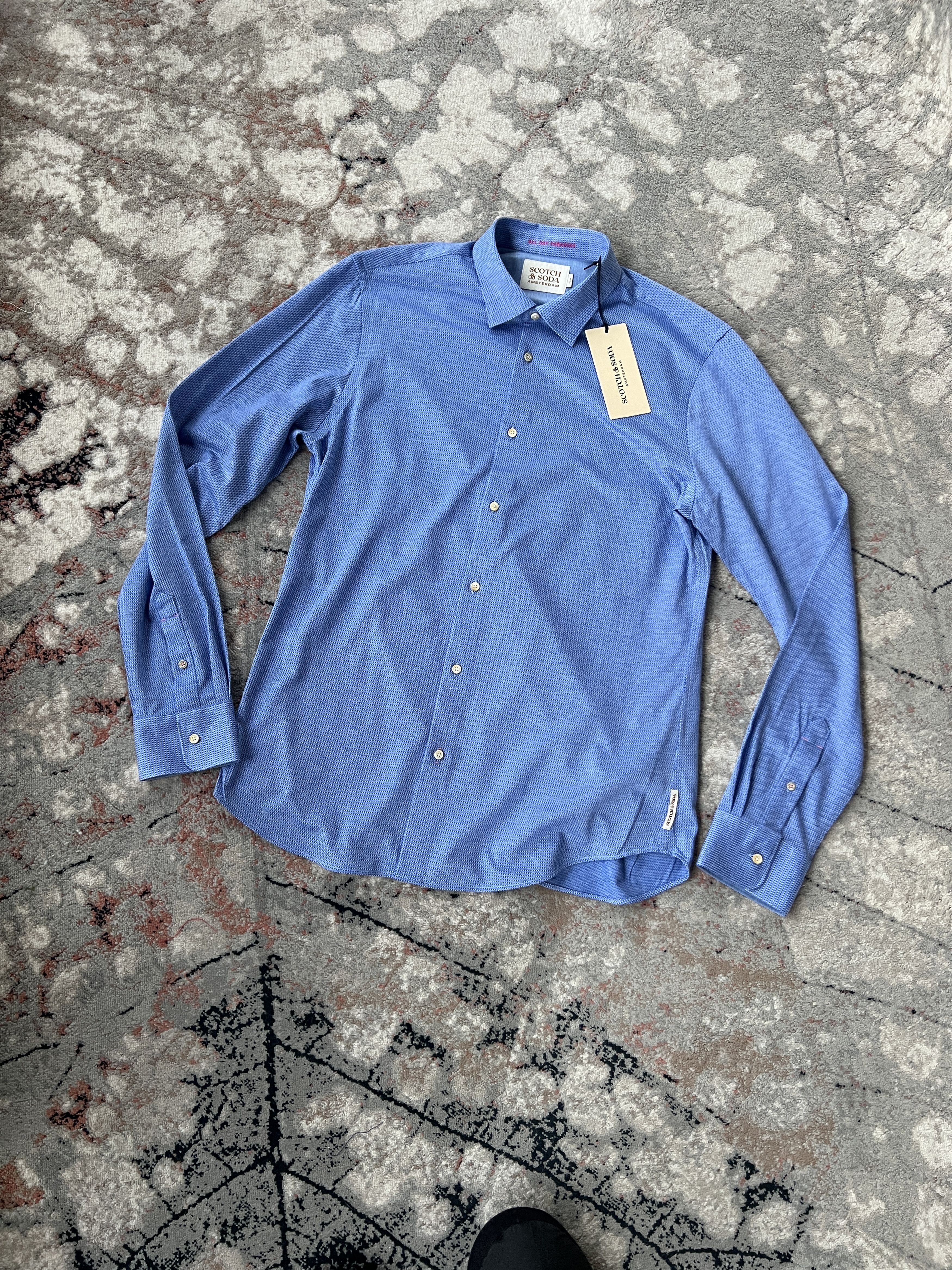 Scotch & Soda Scotch & Soda Slim Shirt Size US L / EU 52-54 / 3 - 1 Thumbnail