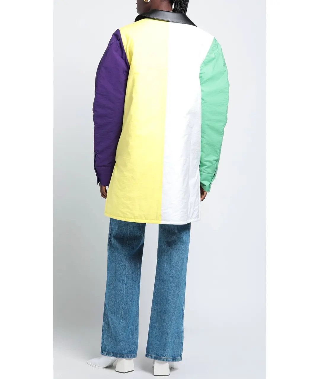 Loewe o1y1025 Casual Jacket in Multicolor Size M / US 6-8 / IT 42-44 - 3 Thumbnail