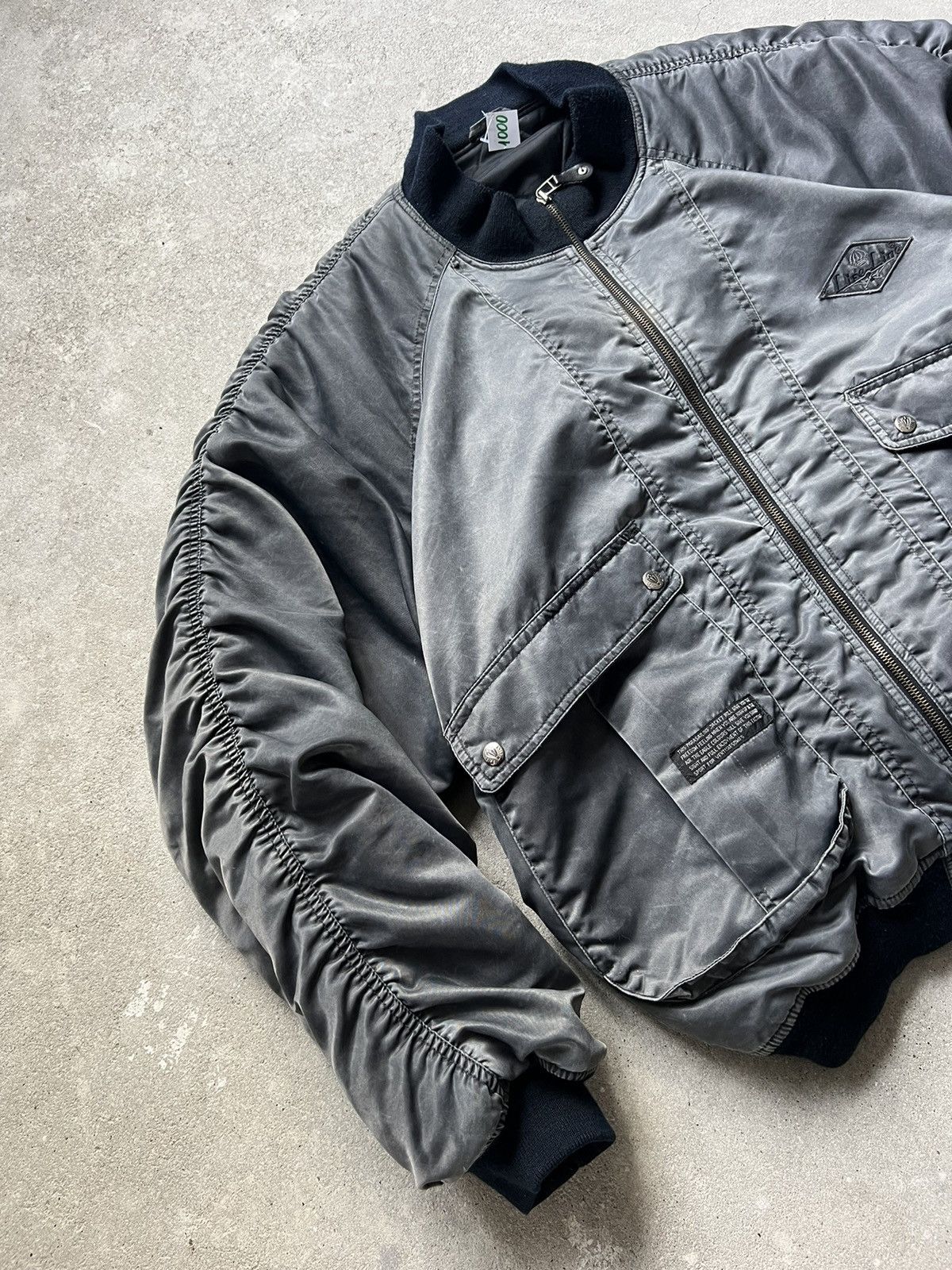 20471120 × Vintage 00s Vintage Balenciaga Style Bomber Size US XL / EU 56 / 4 - 5 Thumbnail