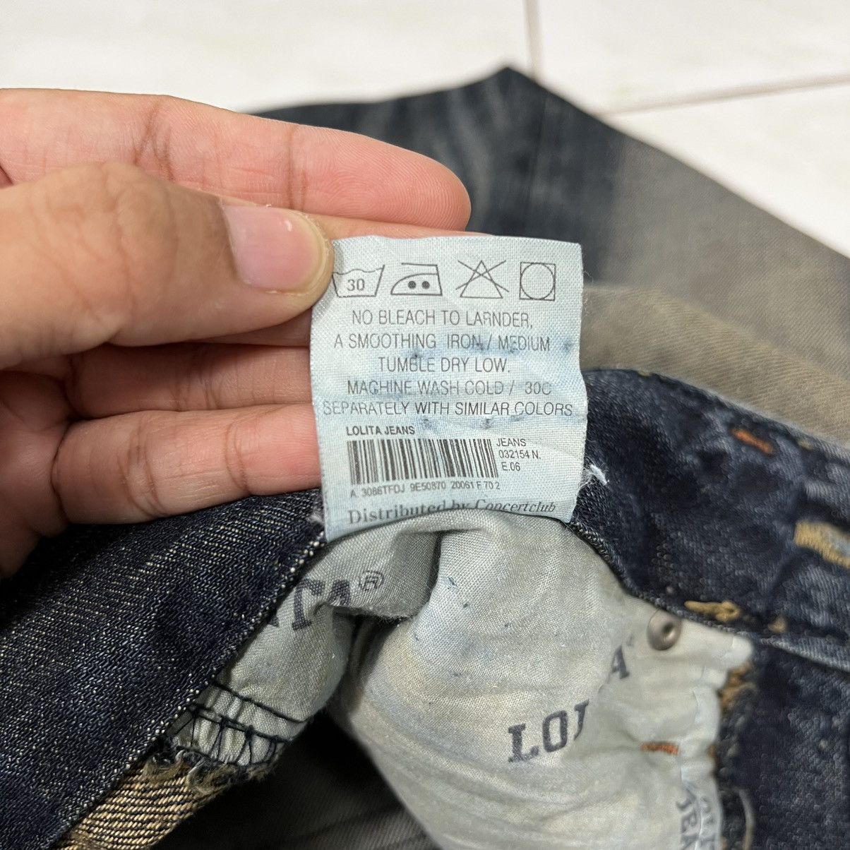 Japanese Brand Vintage Lolita Jeans Faded Denim Jeans Size 32" / US 10 / IT 46 - 22 Thumbnail