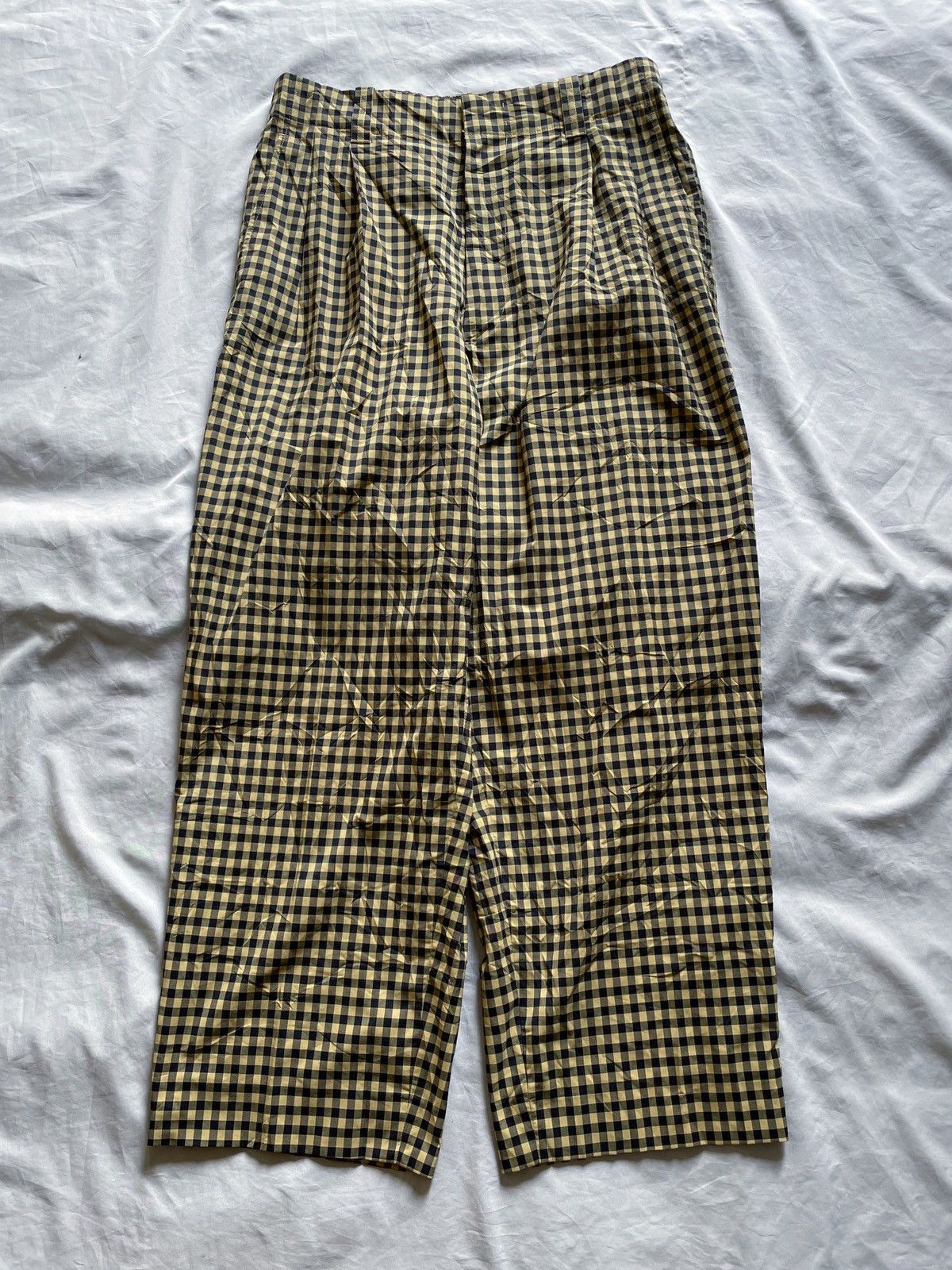 MARNI x UNIQLO PLAID PANTS