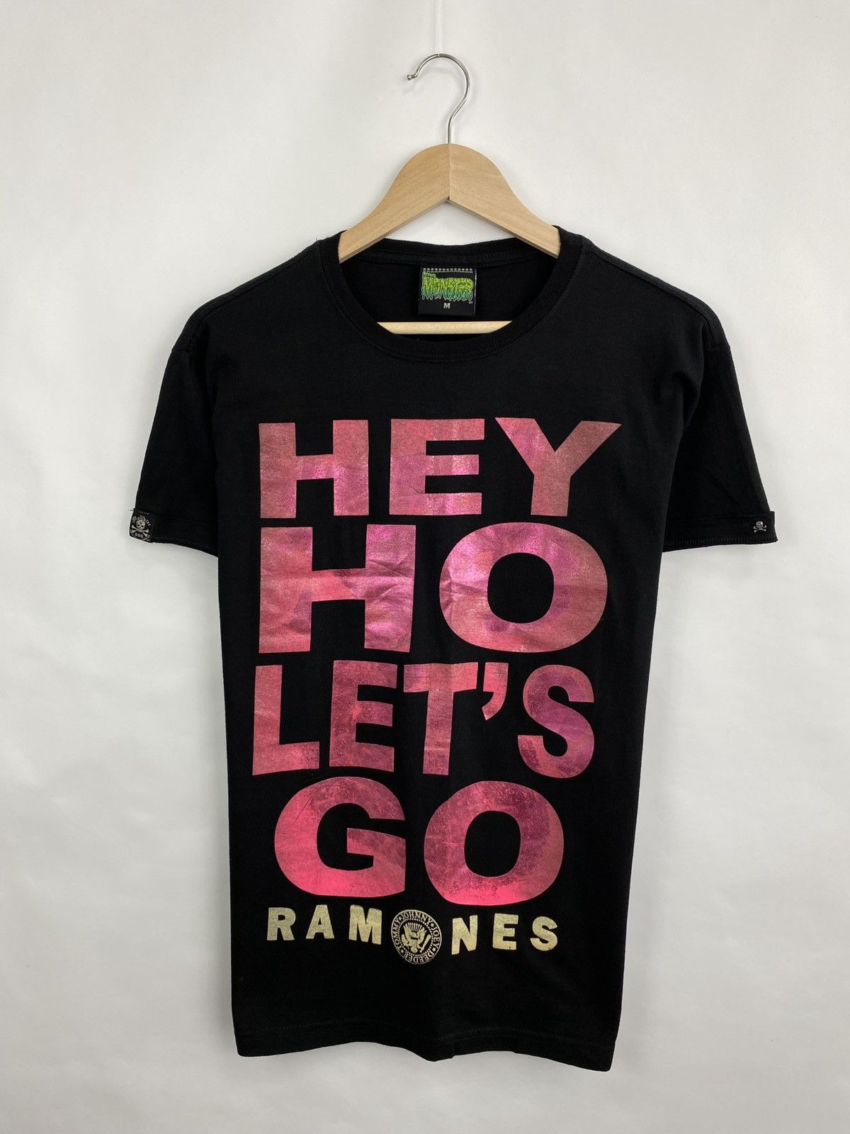 Band Tees 🇺🇸 Vintage Ramones Punk Rock Band T-Shirt Hey Ho Lets Go Size US M / EU 48-50 / 2 - 3 Thumbnail