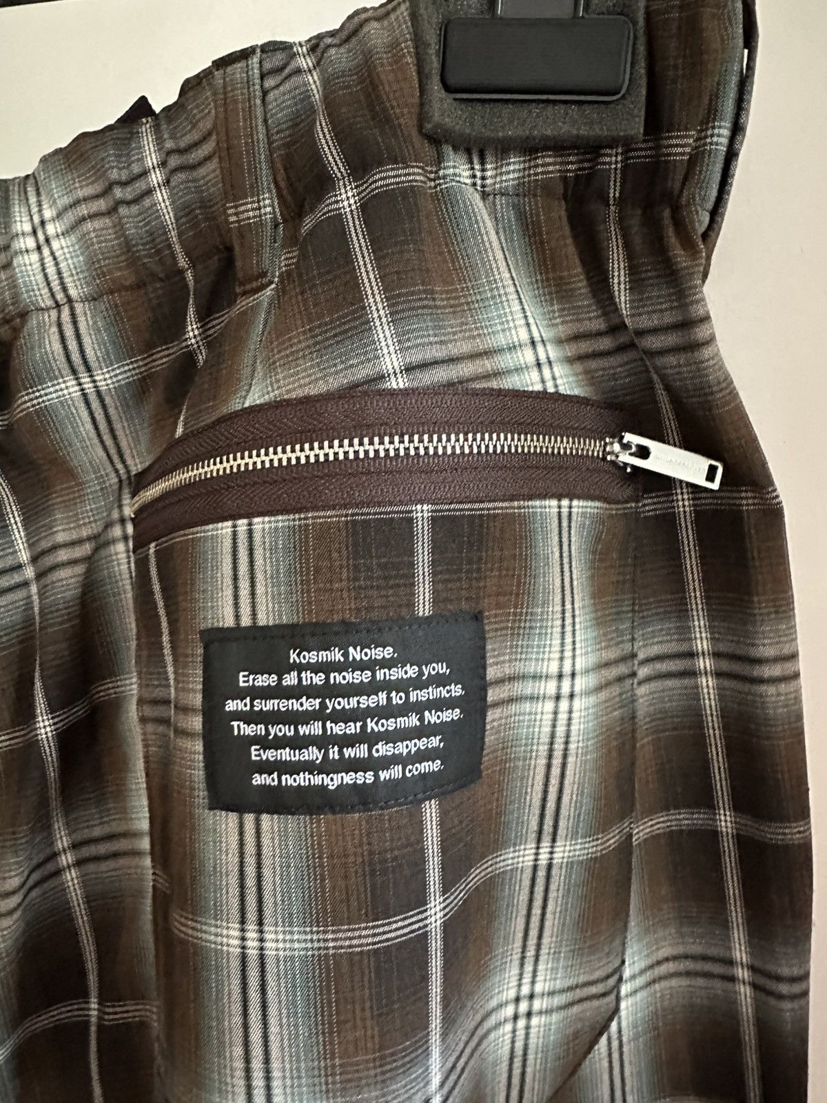 GU × Undercover × Uniqlo Zip Pocket Pants Plaid Size US 34 / EU 50 - 5 Thumbnail