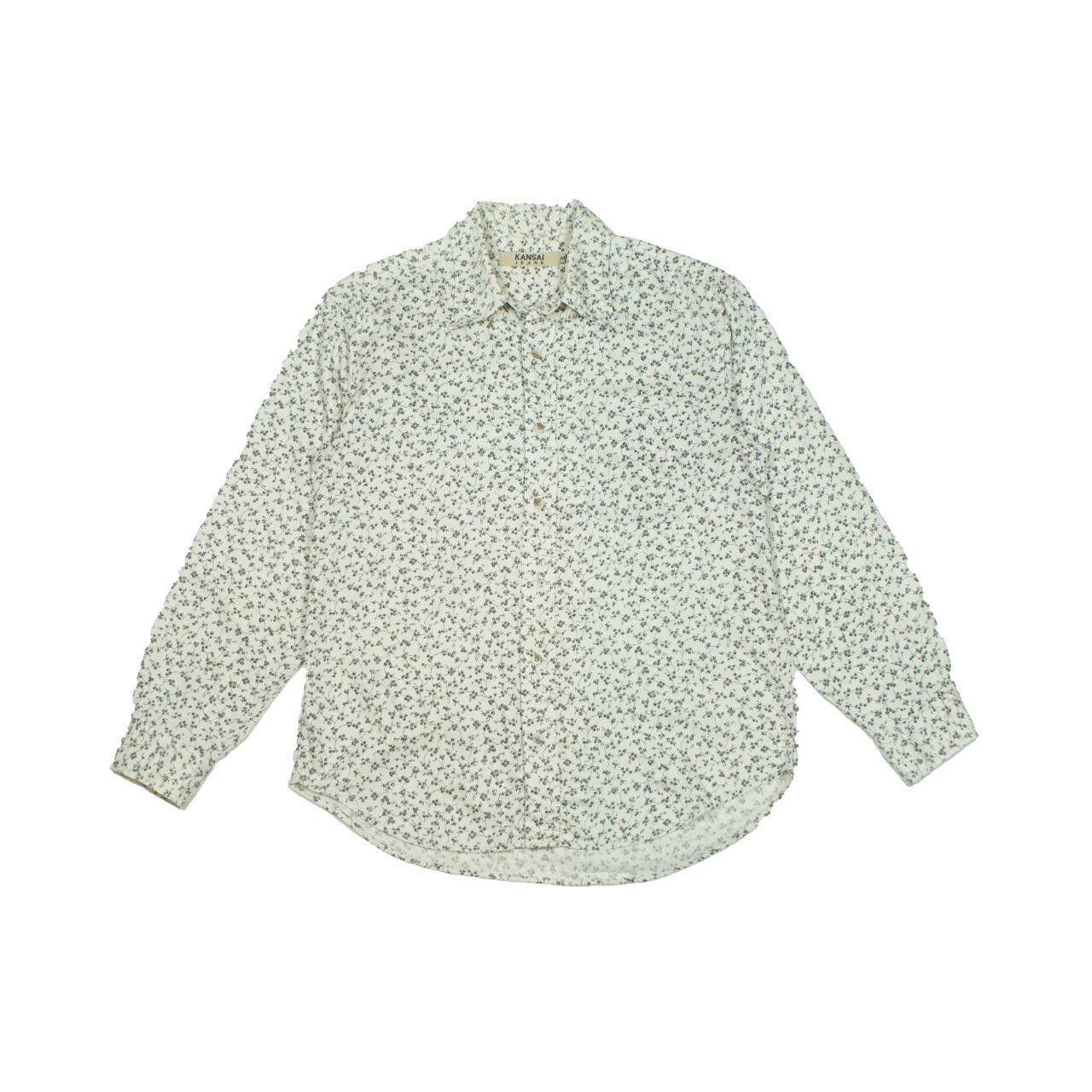 Kansai Yamamoto *NoTariff Kansai Yamamoto Pattern LS Shirt Size US M / EU 48-50 / 2 - 1 Thumbnail