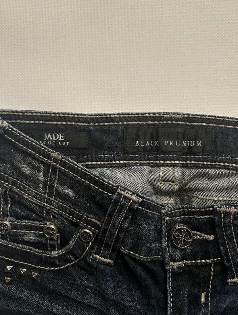 Affliction RARE Affliction IfSixWas Nine Bootcut flared jeans Y2K Size US 29 - 7 Thumbnail