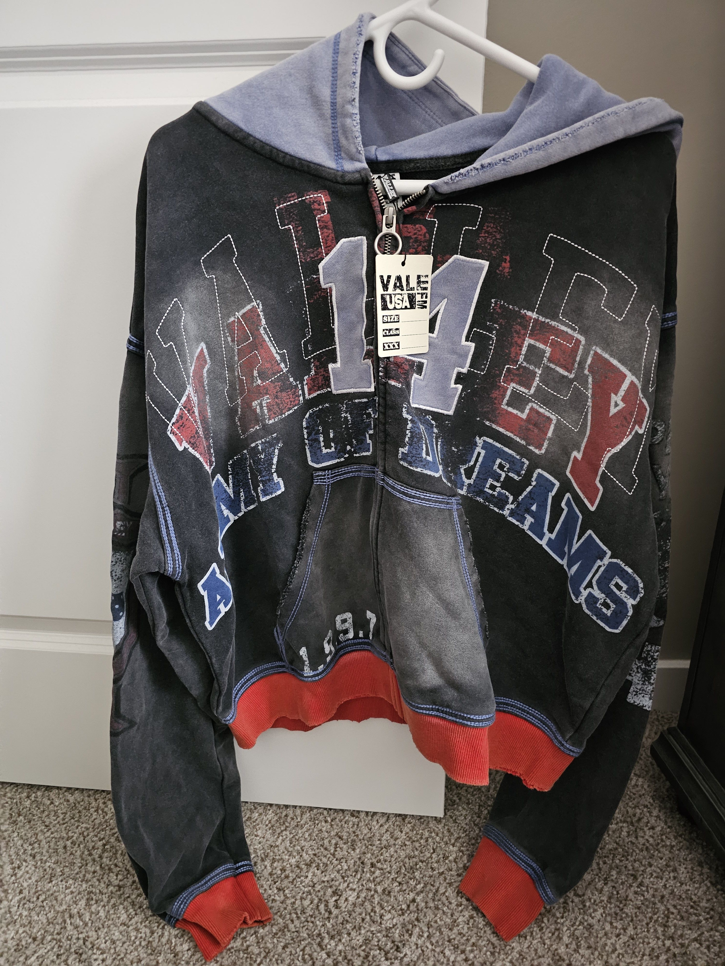 Vale Valley Army Of Dreams Zip Up Hoodie | Grailed