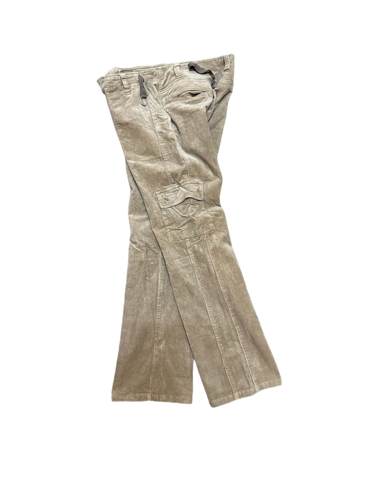 Kurihara Harumi Corduroy Cargo Pants